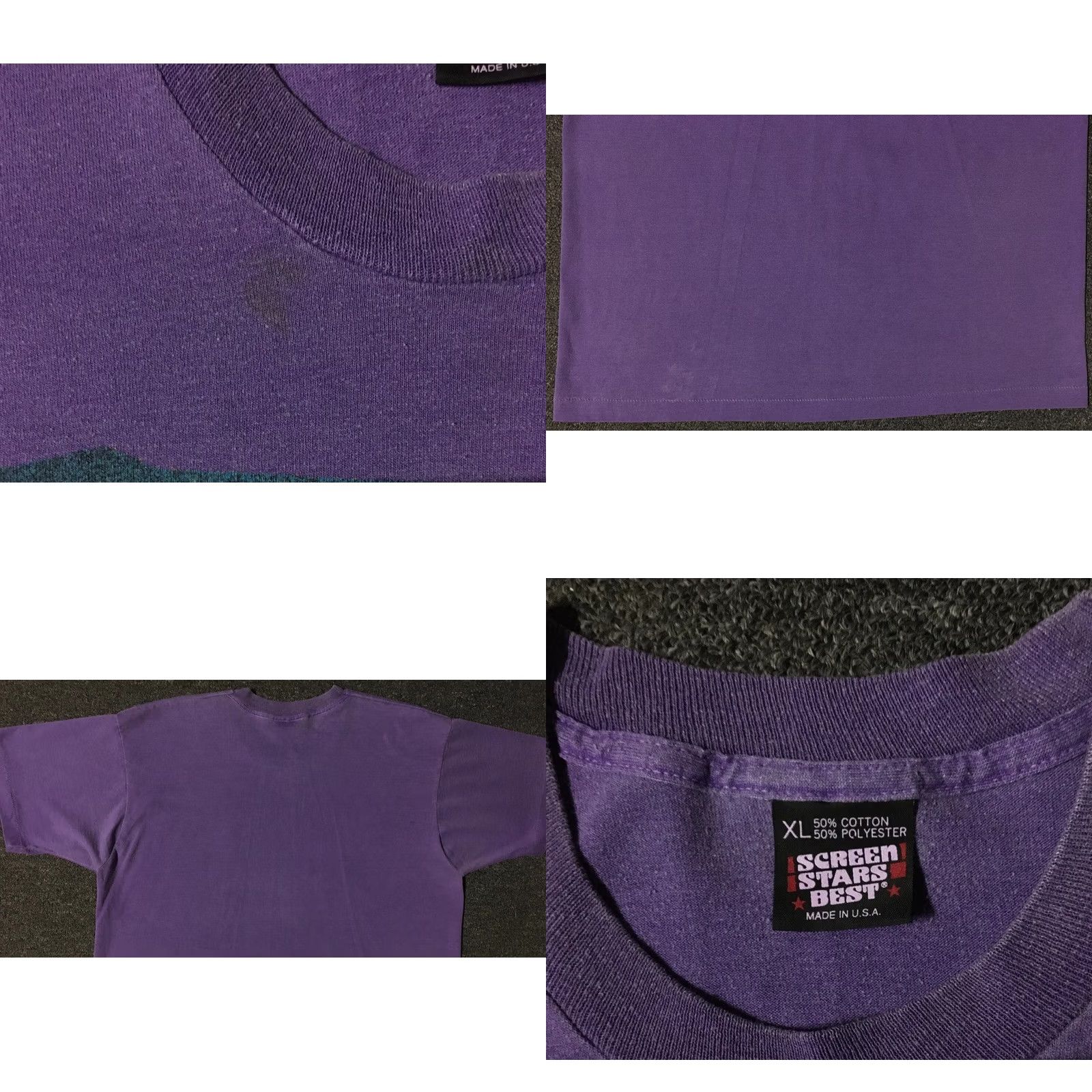 Vintage VINTAGE Eagle Faded Shirt L Mens Purple 90s Harley Davidson Biker Grunge Native Art 80s 70s Innate Retro Rockabilly USA Cotton Graphic Tee Size US L / EU 52-54 / 3 - 8 Thumbnail
