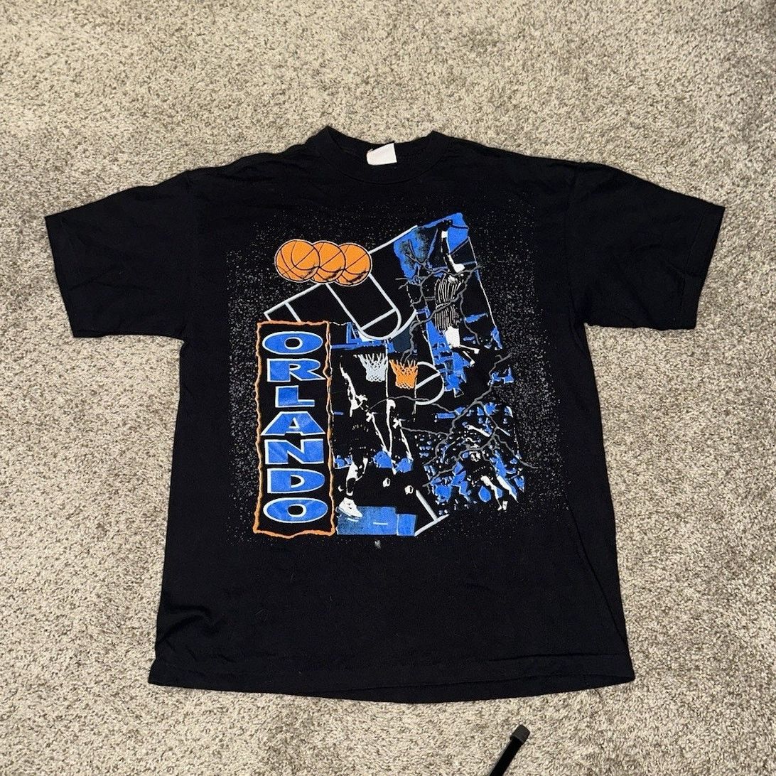 NBA × Signal Sport × Vintage Vintage Signal Sports Orlando Basketball Shirt Men’s Large Size US L / EU 52-54 / 3 - 1 Thumbnail