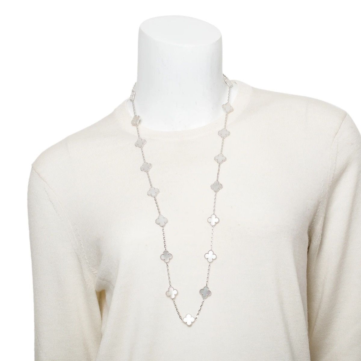 Van Cleef & Arpels VAN CLEEF & ARPELS Mother of Pearl Necklace Size ONE SIZE - 2 Thumbnail