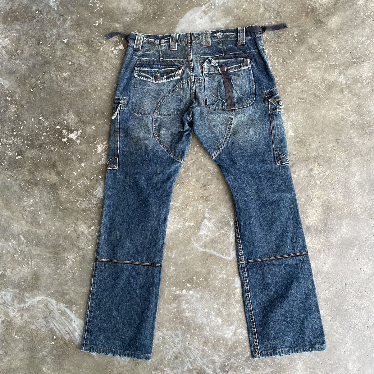 Armani Exchange Vintage Armani Exchange Bondage Punk ifsixwasnine LBG Style Size US 32 / EU 48 - 2 Thumbnail