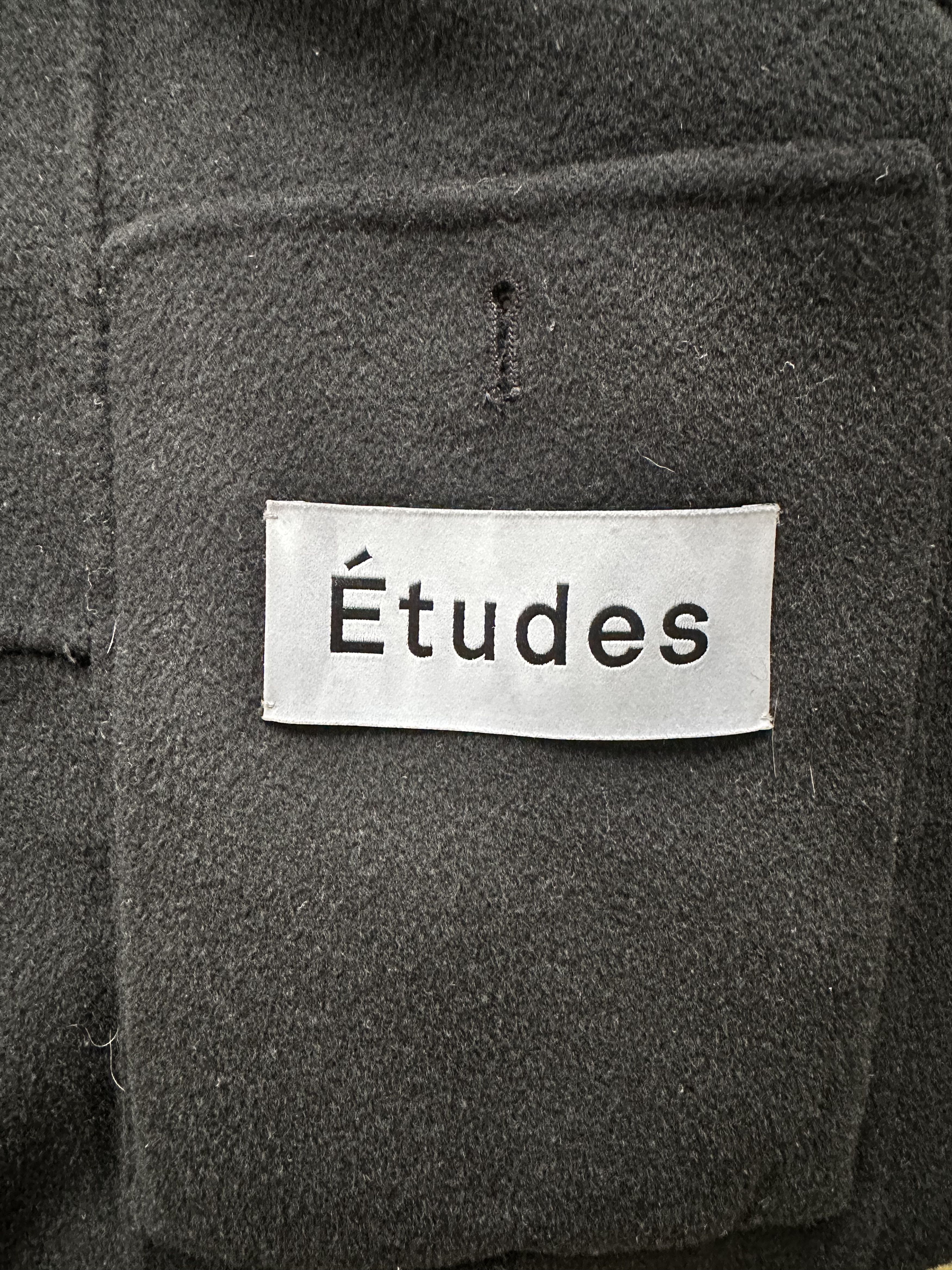 Etudes Studio ARCHEOLOGY CASHMERE BLACK COAT Size 44 Size US S / EU 44-46 / 1 - 6 Thumbnail