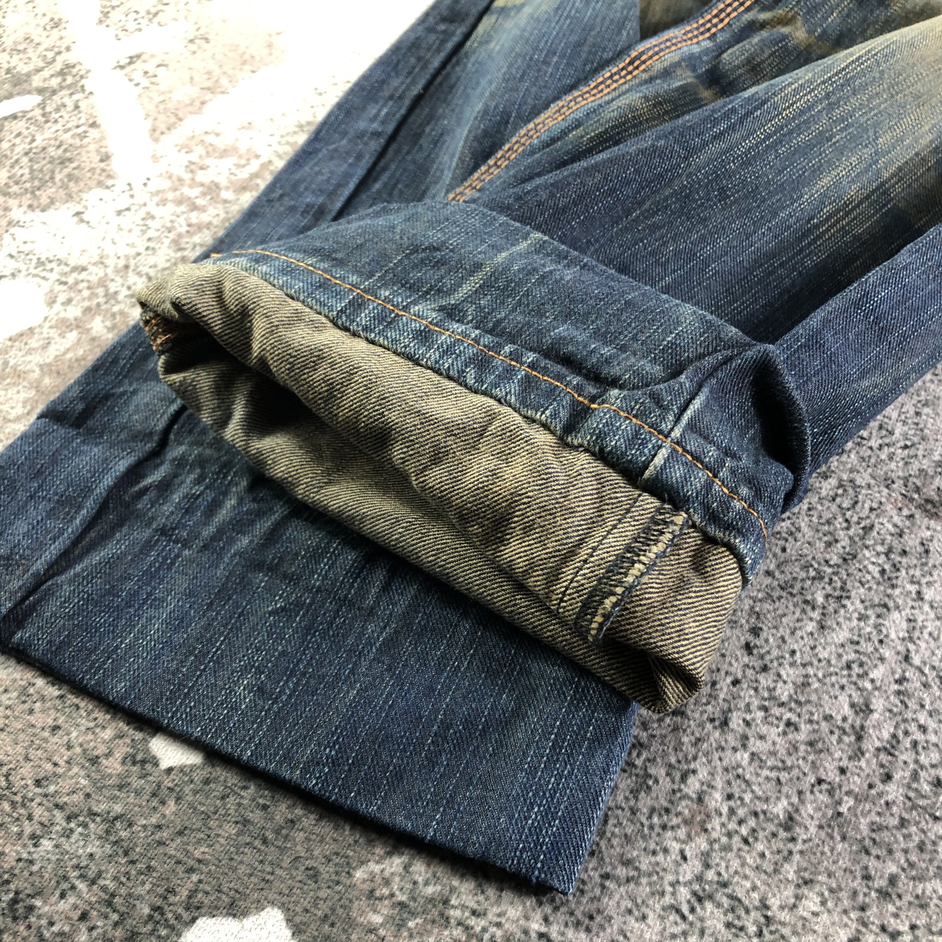Edwin Vintage Edwin XV Jeans Rusty Blue Denim KJ2987 Size US 28 / EU 44 - 6 Thumbnail