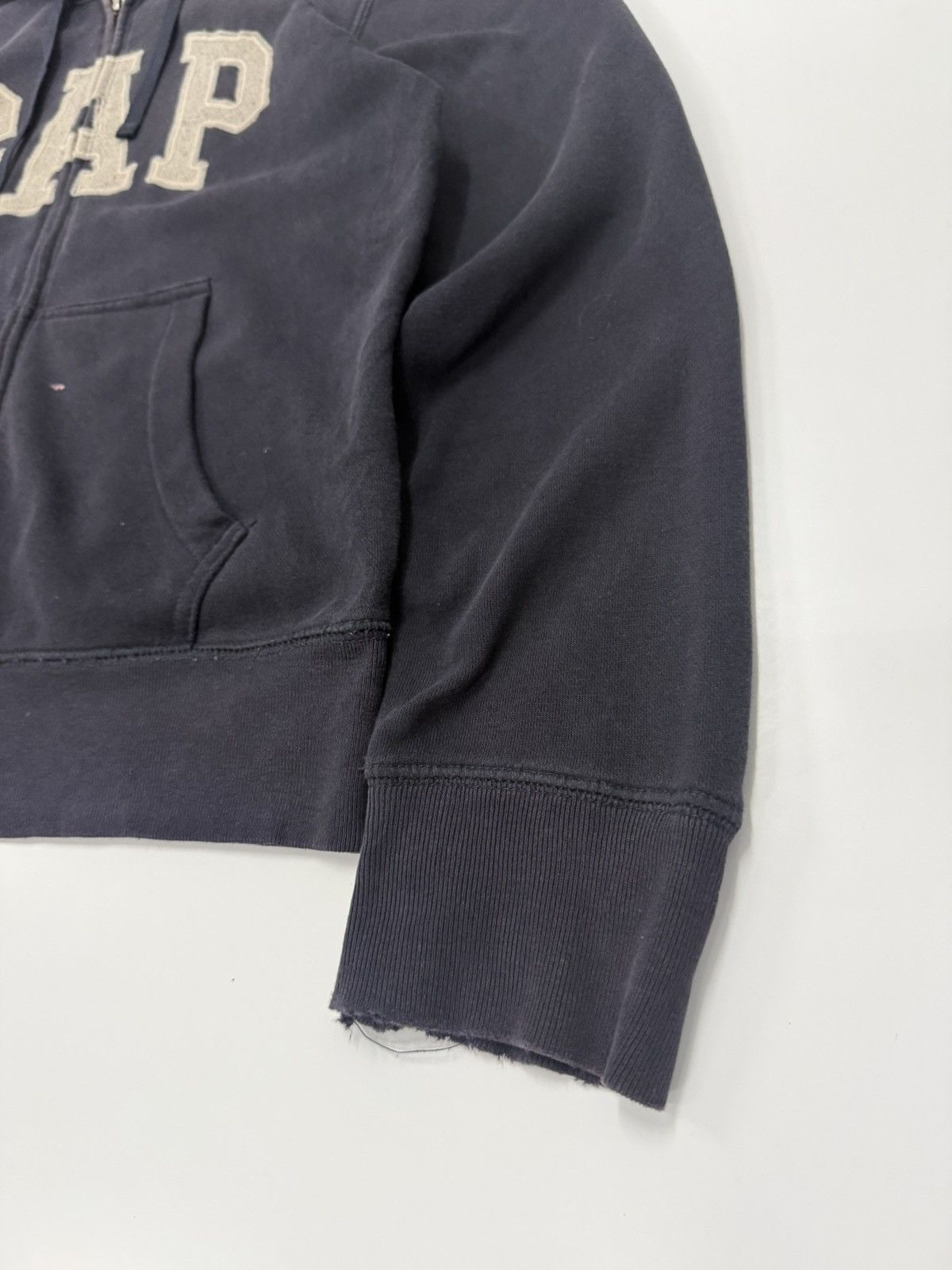 Gap 🔥 Distressed GAP Streetwear Hoodie Sunfaded Blue - XS Size US XS / EU 42 / 0 - 2 Thumbnail
