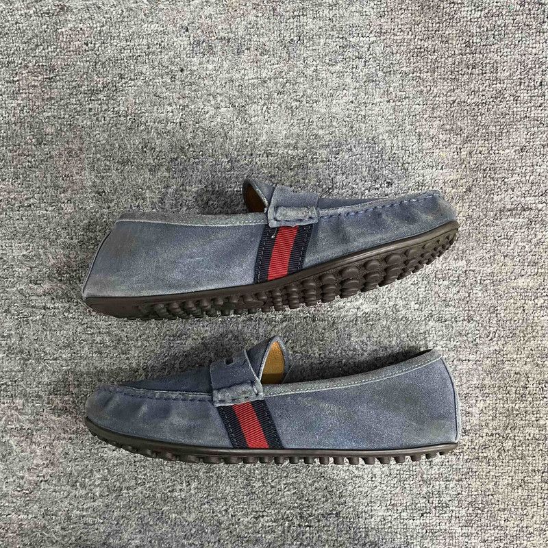 Gucci Gucci Stylish Suede Slip-On Casual Shoes for Men -2508 Size US 8.5 / EU 41-42 - 5 Thumbnail