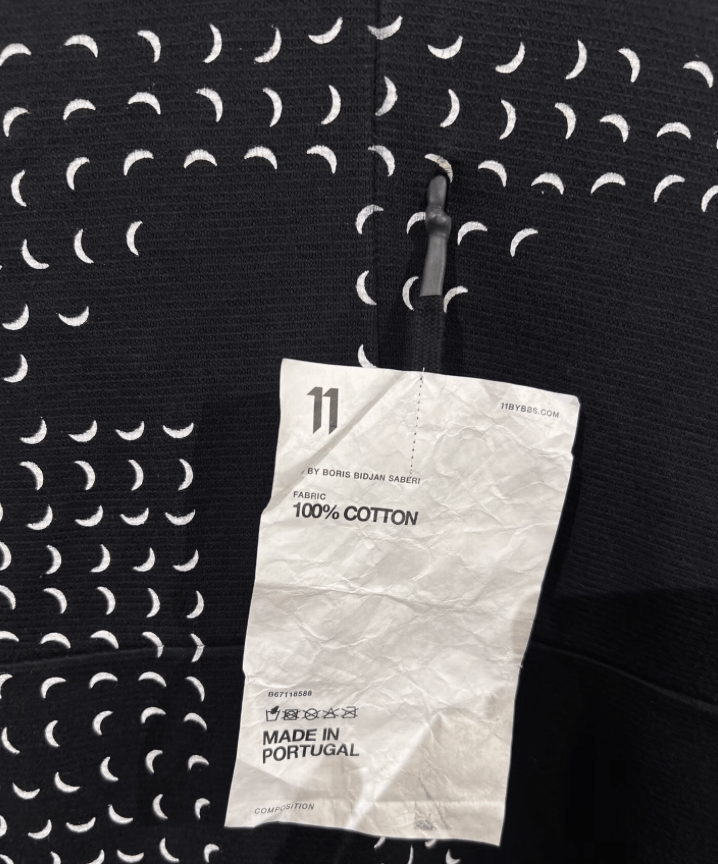 11 By Boris Bidjan Saberi 11by BBS Crescent Print LS Pullover K35 Size US XS / EU 42 / 0 - 7 Thumbnail