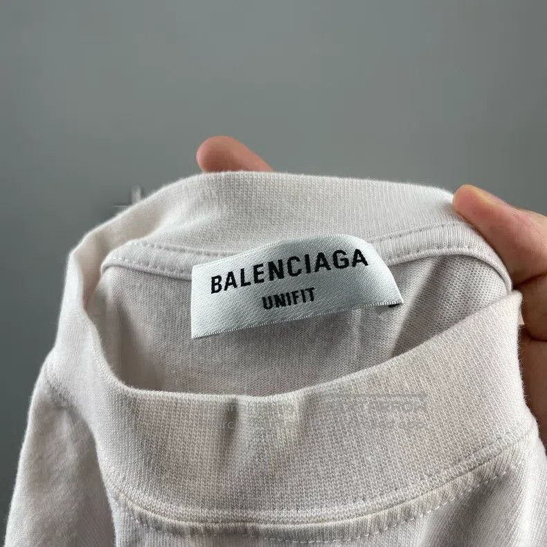 Balenciaga Balenciaga Blocking line short-sleeved white Size US S / EU 44-46 / 1 - 3 Thumbnail