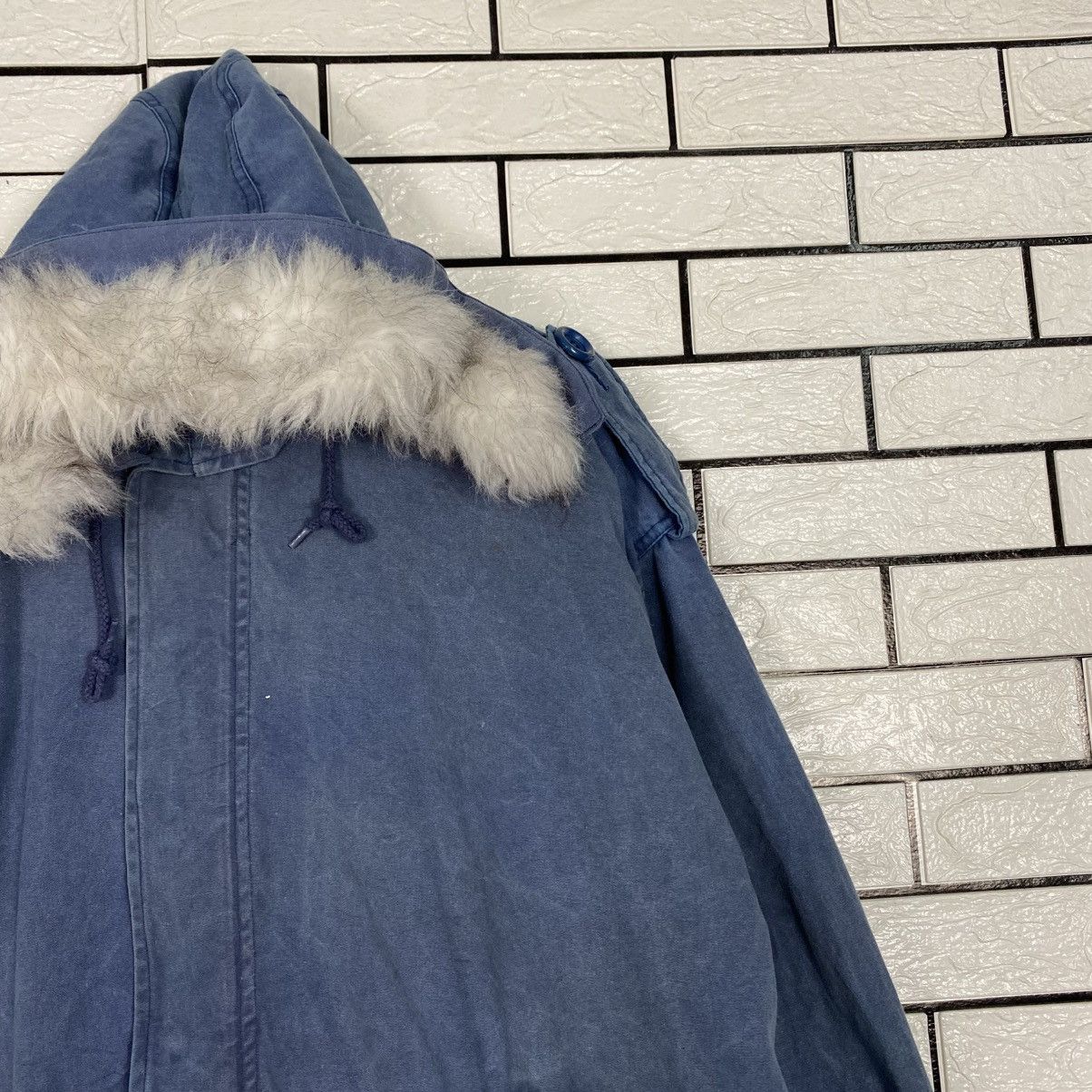 Japanese Brand Vintage Parka Jacket Military Faux Fur Hoodie Blanket Size US M / EU 48-50 / 2 - 8 Thumbnail