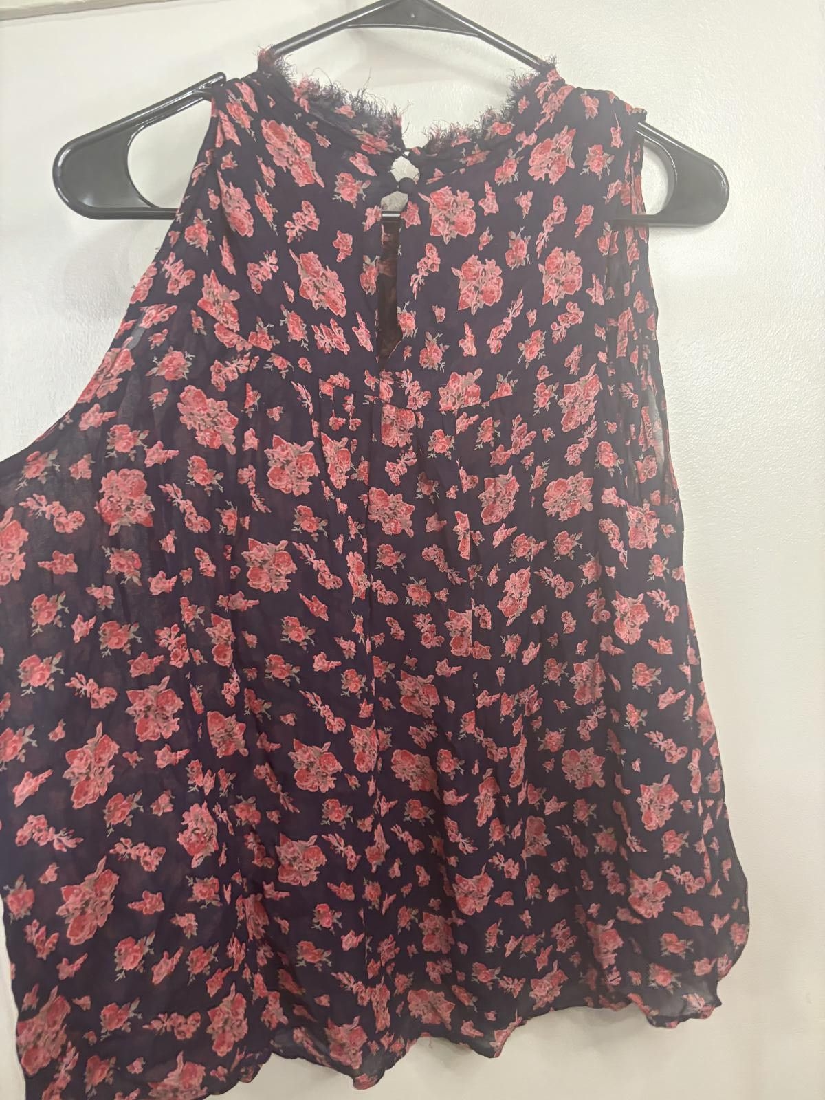 Lucky Brand Preloved Lucky Brand Womens Sleevless Blouse Large Size L / US 10 / IT 46 - 1 Thumbnail