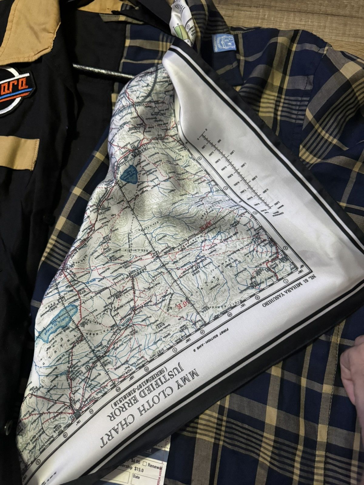 Maison MIHARA YASUHIRO Maison Mihara Patchwok Map Shirt Size US M / EU 48-50 / 2 - 3 Thumbnail
