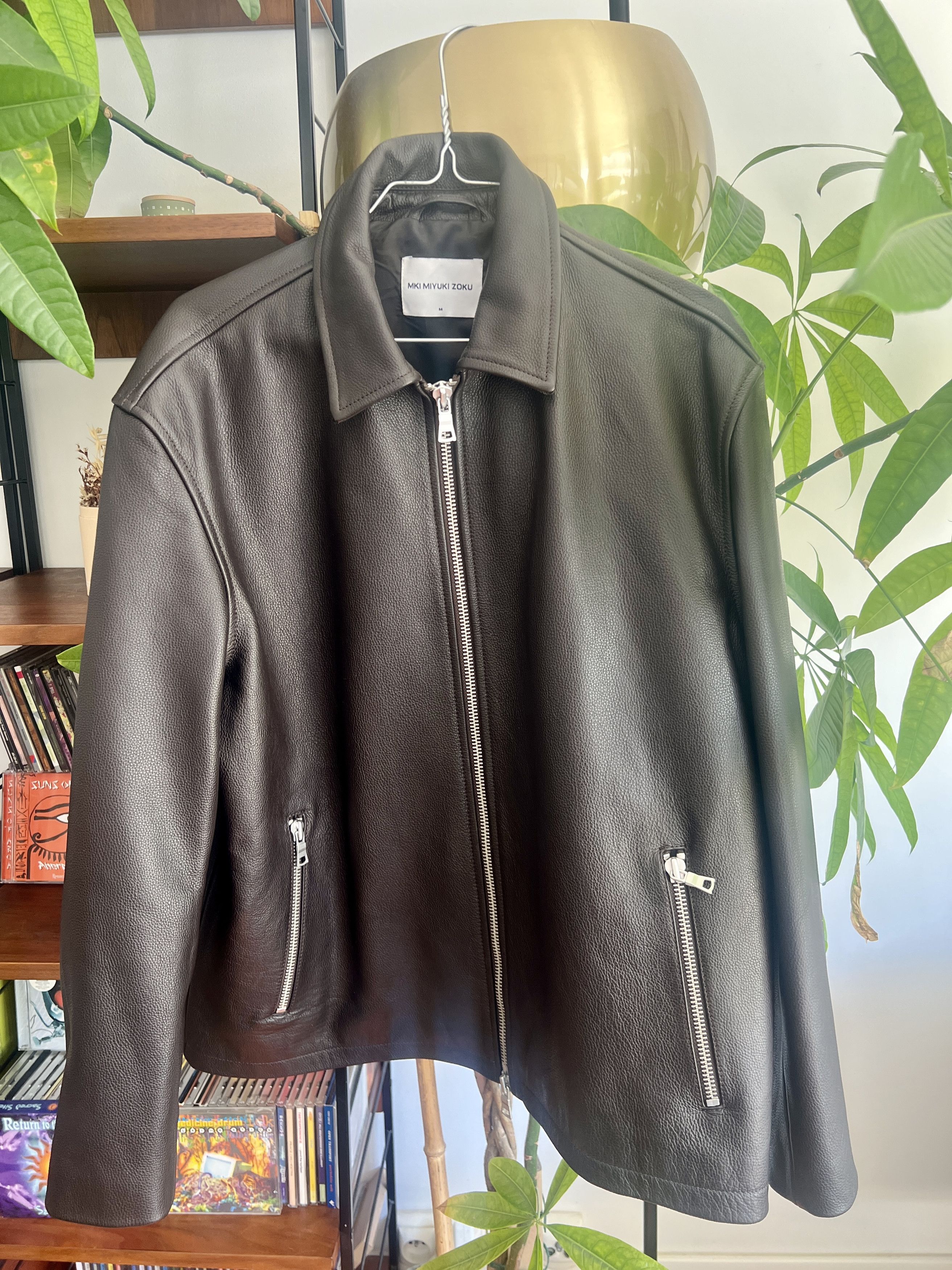 Mki Miyuki Zoku MKI NDM Leather Rider Jacket Size US M / EU 48-50 / 2 - 1 Thumbnail