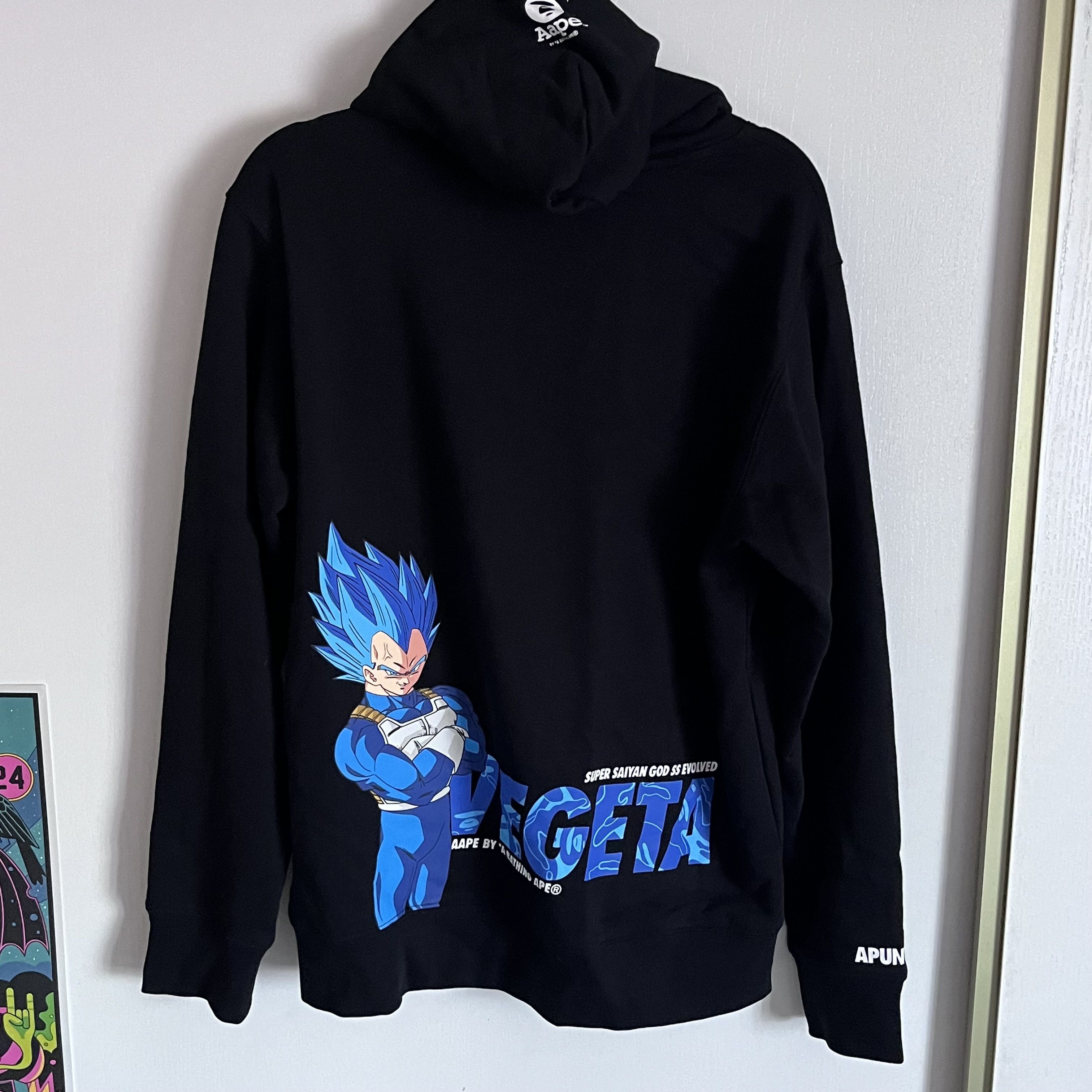 Aape Aape x Dragon Ball Super Vegeta SSG SSE hoodie Size US XL / EU 56 / 4 - 4 Thumbnail