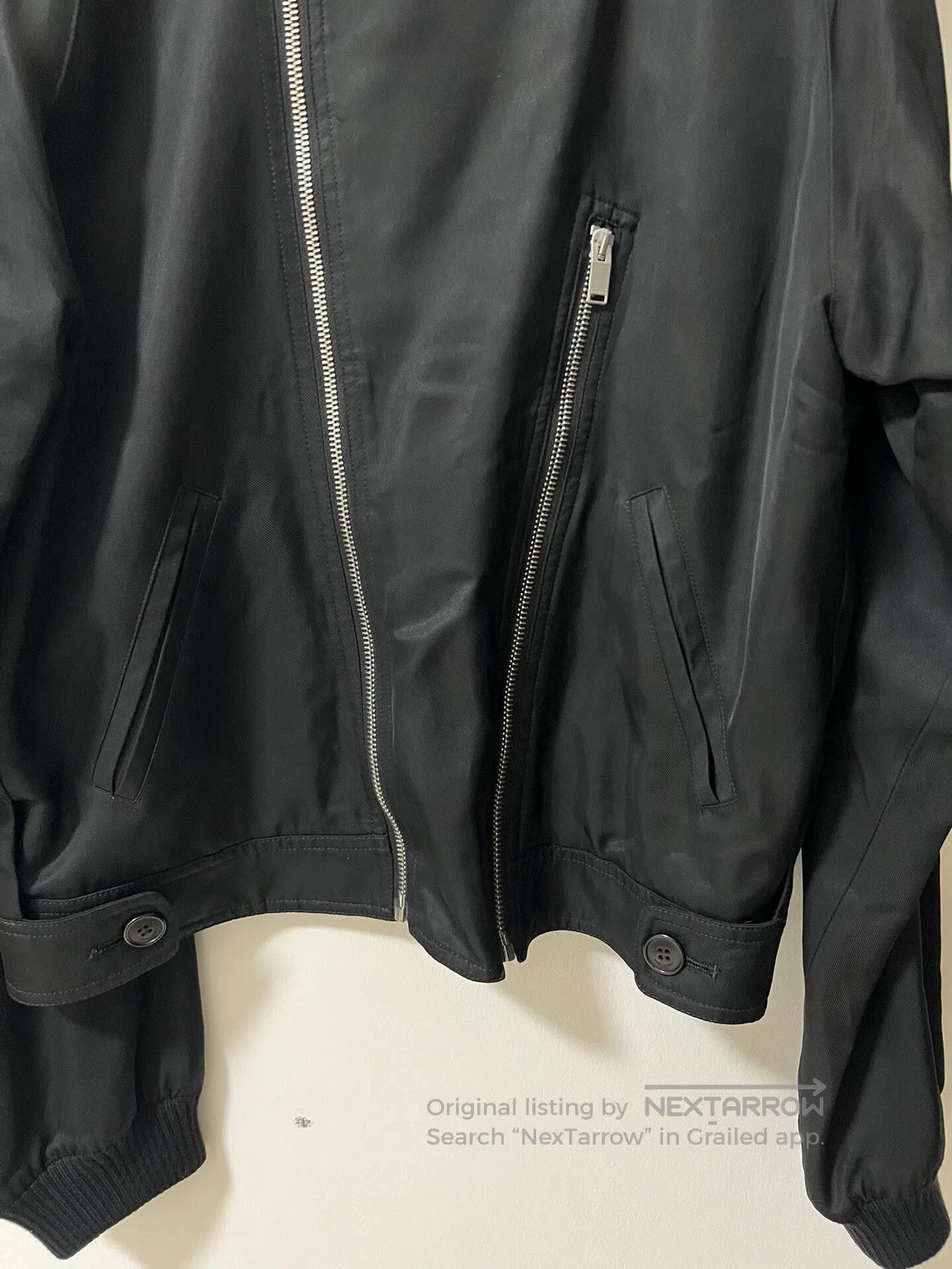 Saint Laurent Paris Saint Laurent Paris Black Bomber Jacket. Size US S / EU 44-46 / 1 - 3 Thumbnail