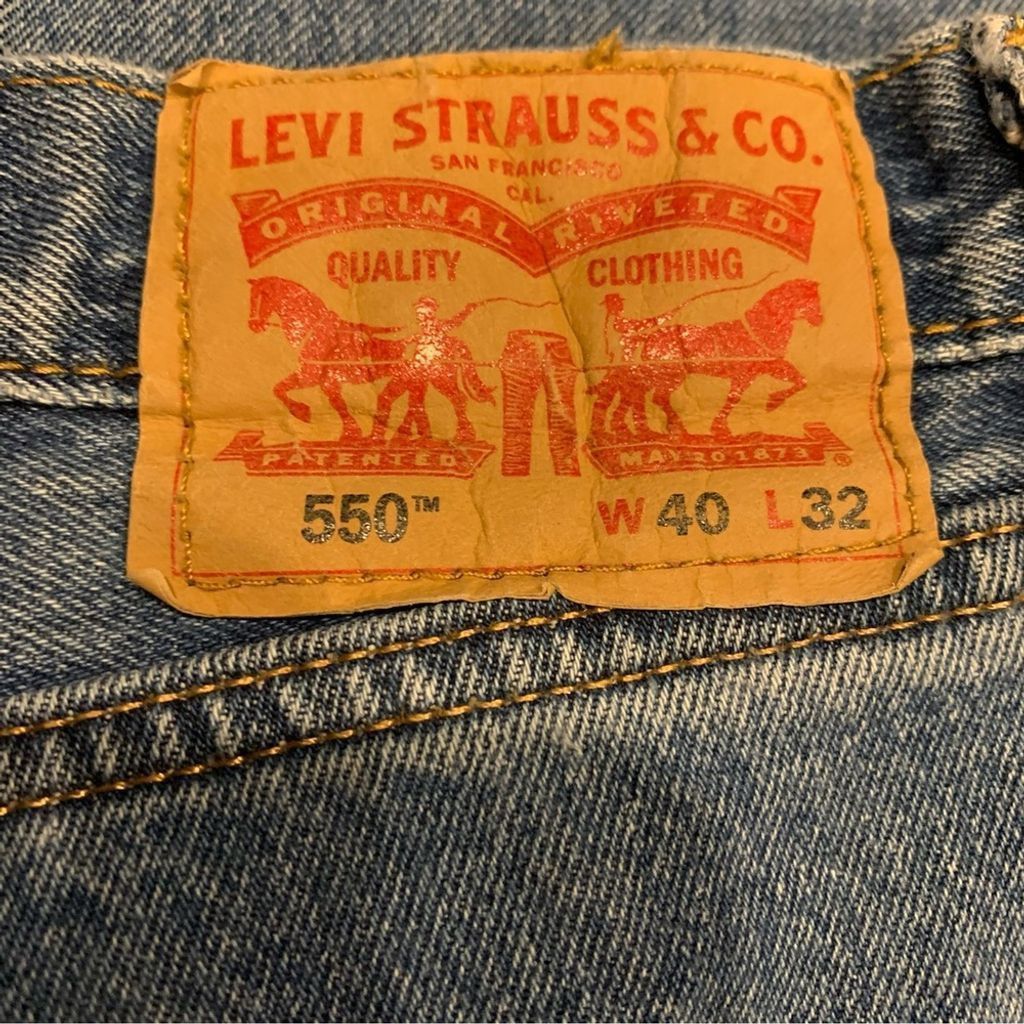 Levi's Men’s Levi’s 550 Jeans Size US 40 / EU 56 - 1 Thumbnail