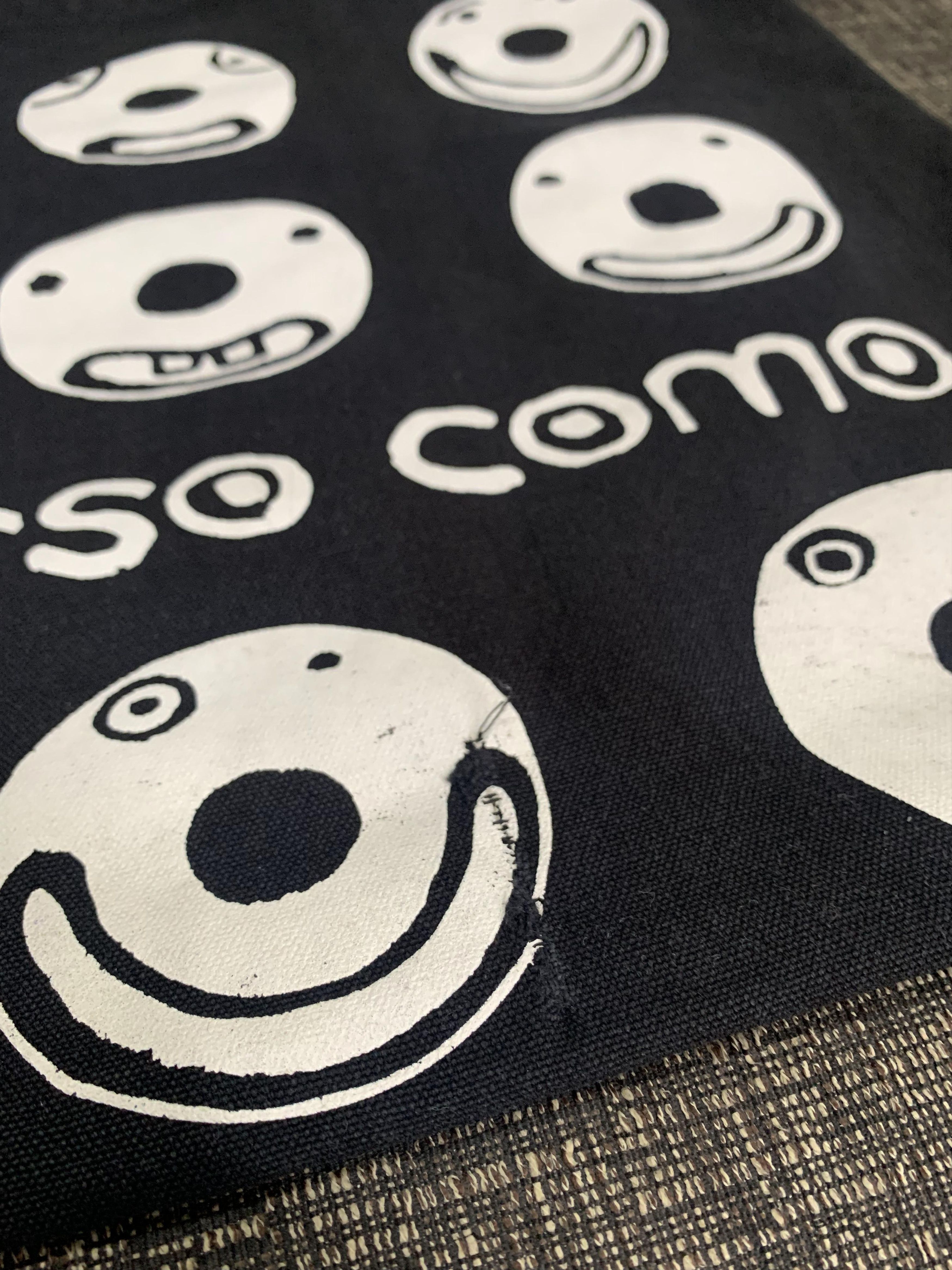 10 Corso Como 10 Corso Como Milan Smiley Doodle Tote Bag Kris Ruhs Design Size ONE SIZE - 2 Thumbnail