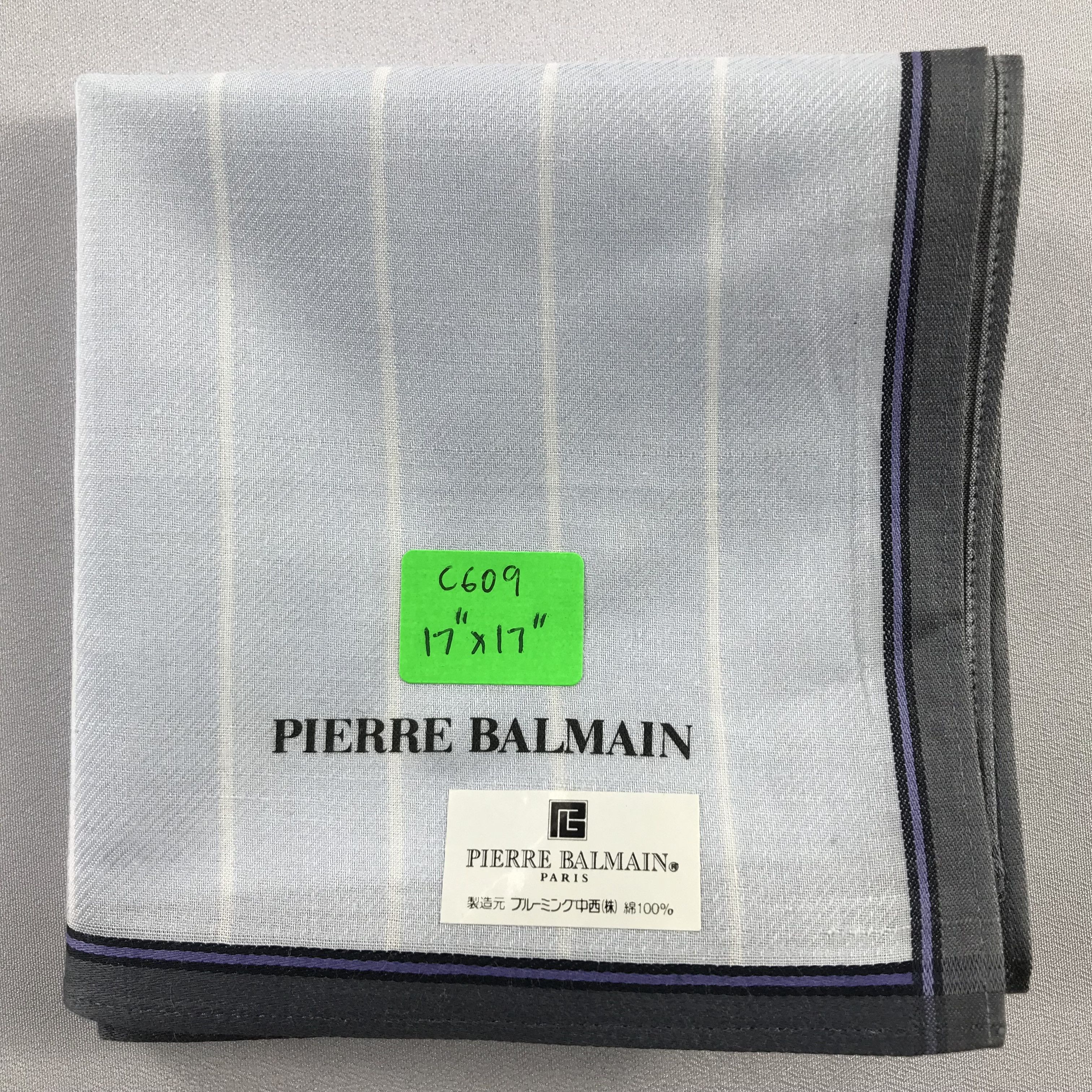 Pierre Balmain Pierre Balmain Handkerchief / Bandana / Neckerchief C609 Size ONE SIZE - 7 Thumbnail