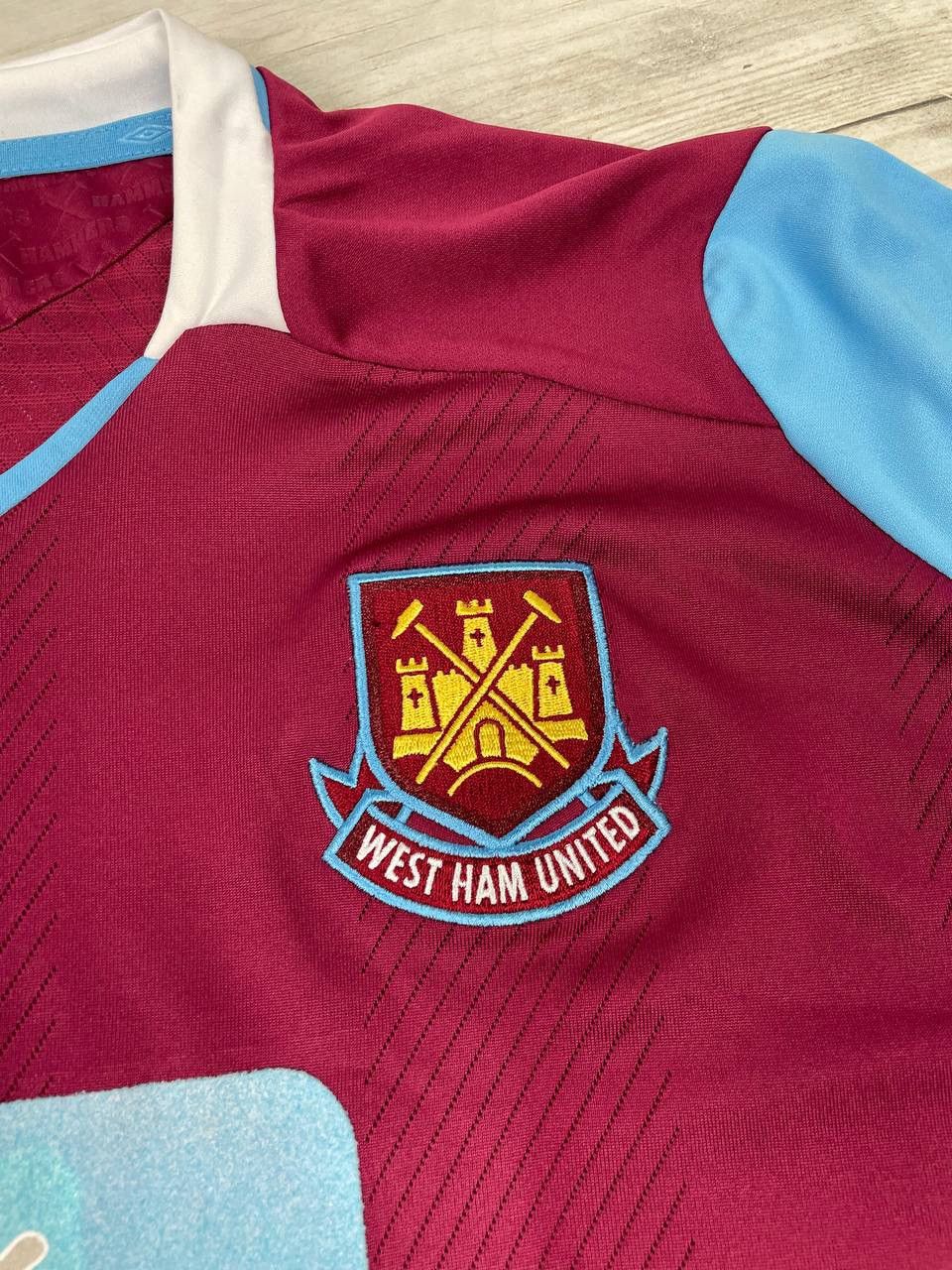 Umbro Umbro West Ham United 2008 2009 Home Shirt Soccer Jersey Size US XXL / EU 58 / 5 - 6 Thumbnail