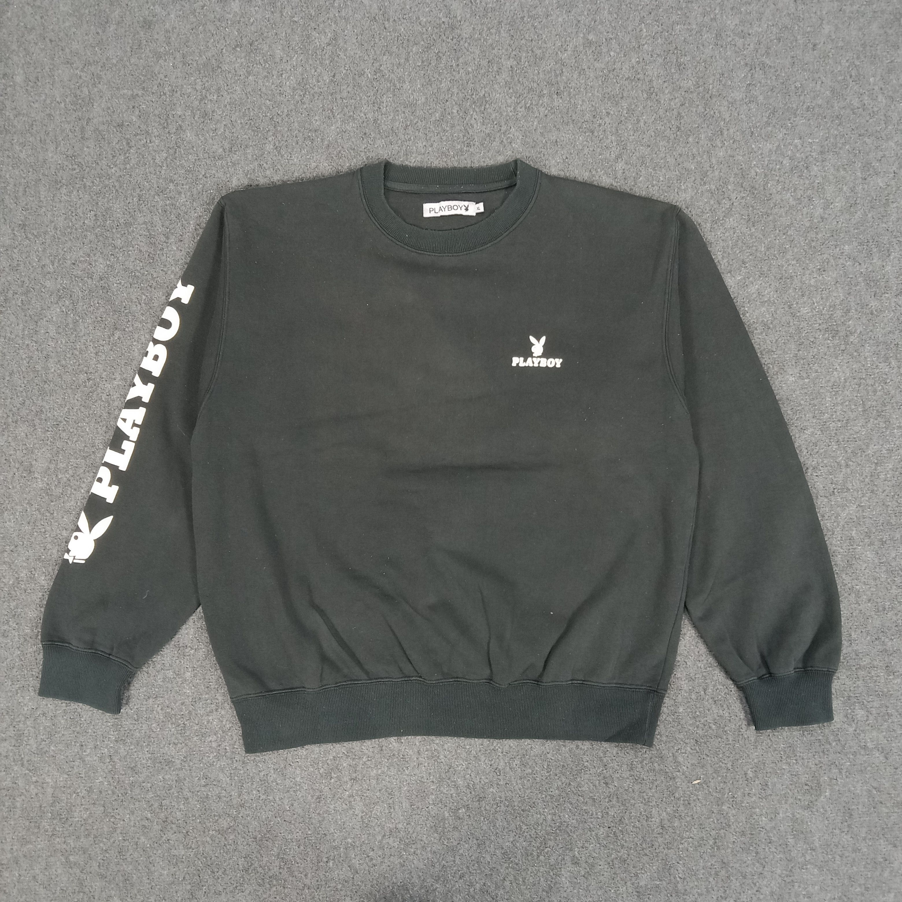 Playboy × Vintage Playboy Embroidery Big Logo Design Sweatshirt Size US L / EU 52-54 / 3 - 3 Thumbnail