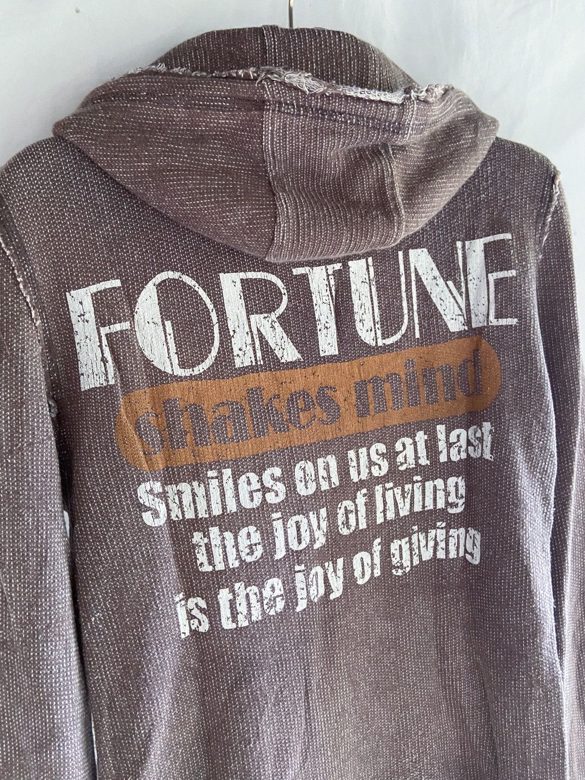Beauty Beast INFINITY GORPCORE DISTRESSED ZIP HOODIE Size US S / EU 44-46 / 1 - 8 Thumbnail