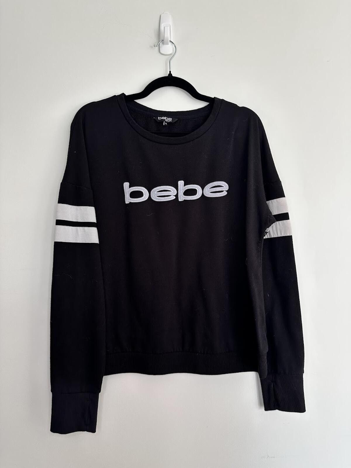 United Colors Of Benetton Bebe Black & White Sweatshirt - Sz. XL Size XL / US 12-14 / IT 48-50 - 1 Thumbnail