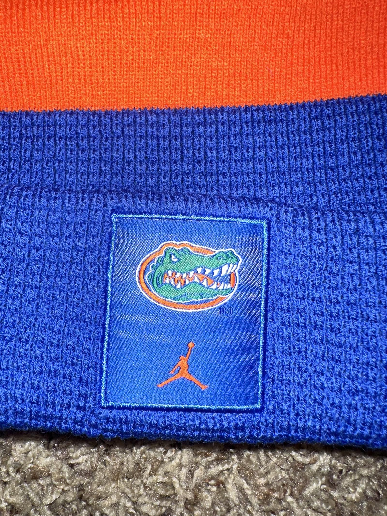 Nike Jordan Sideline Team Florida Gators Cuffed Knit Hat with Pom Size ONE SIZE - 2 Thumbnail