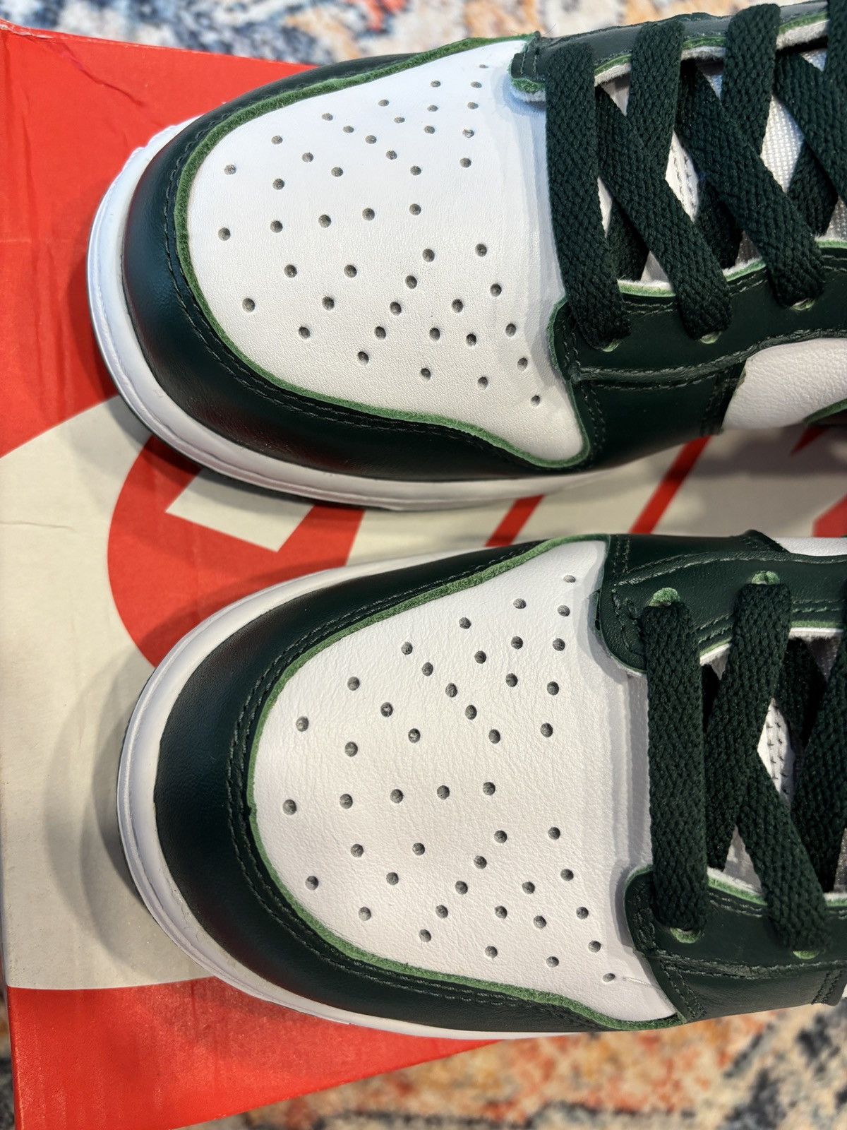 Nike Nike Dunk High SP Spartan Green Michigan State Size US 9 / EU 42 - 4 Thumbnail