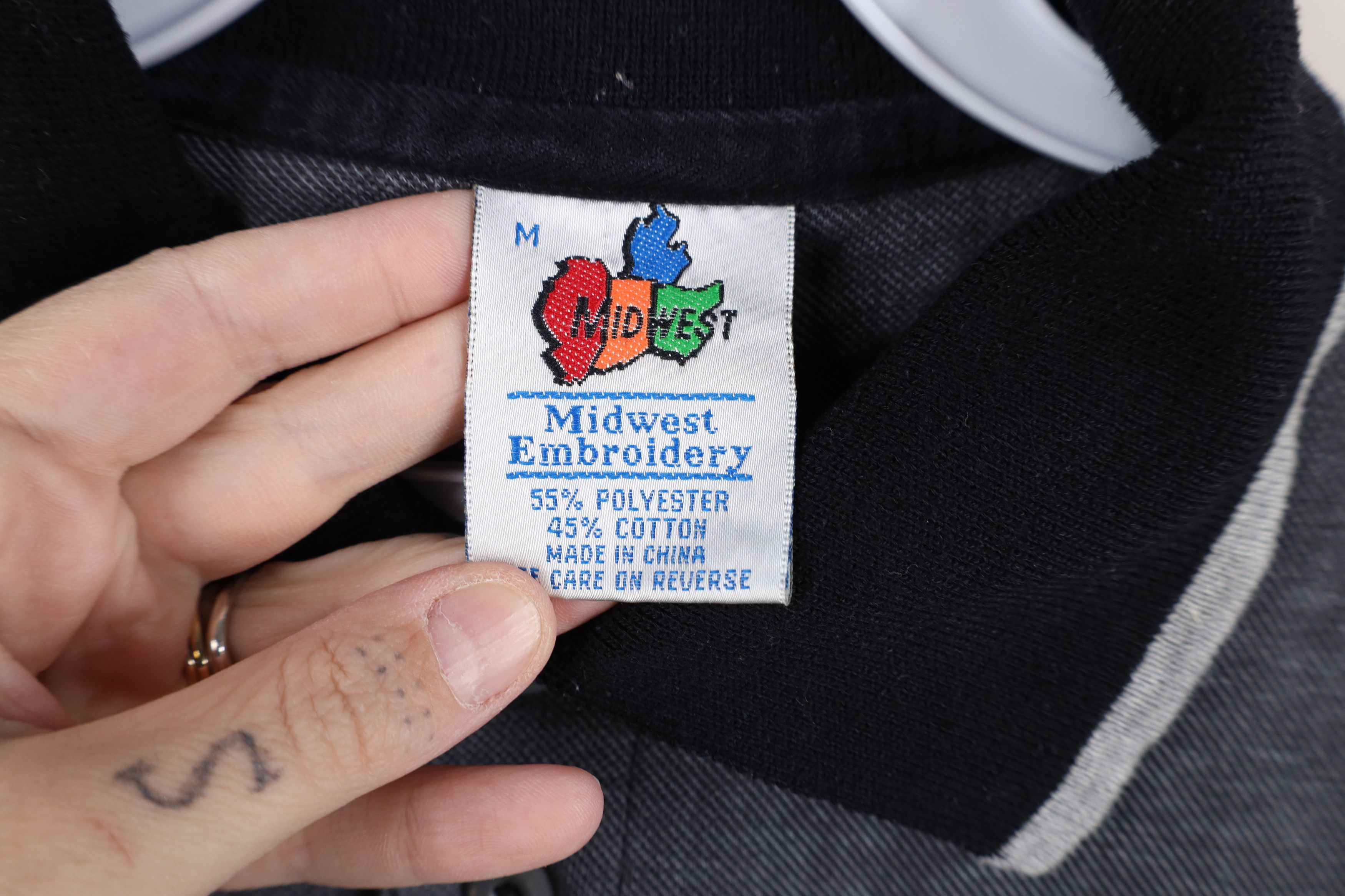 Vintage Vintage 90s Indianapolis Motor Speedway Polo Shirt Gray Size US M / EU 48-50 / 2 - 6 Thumbnail