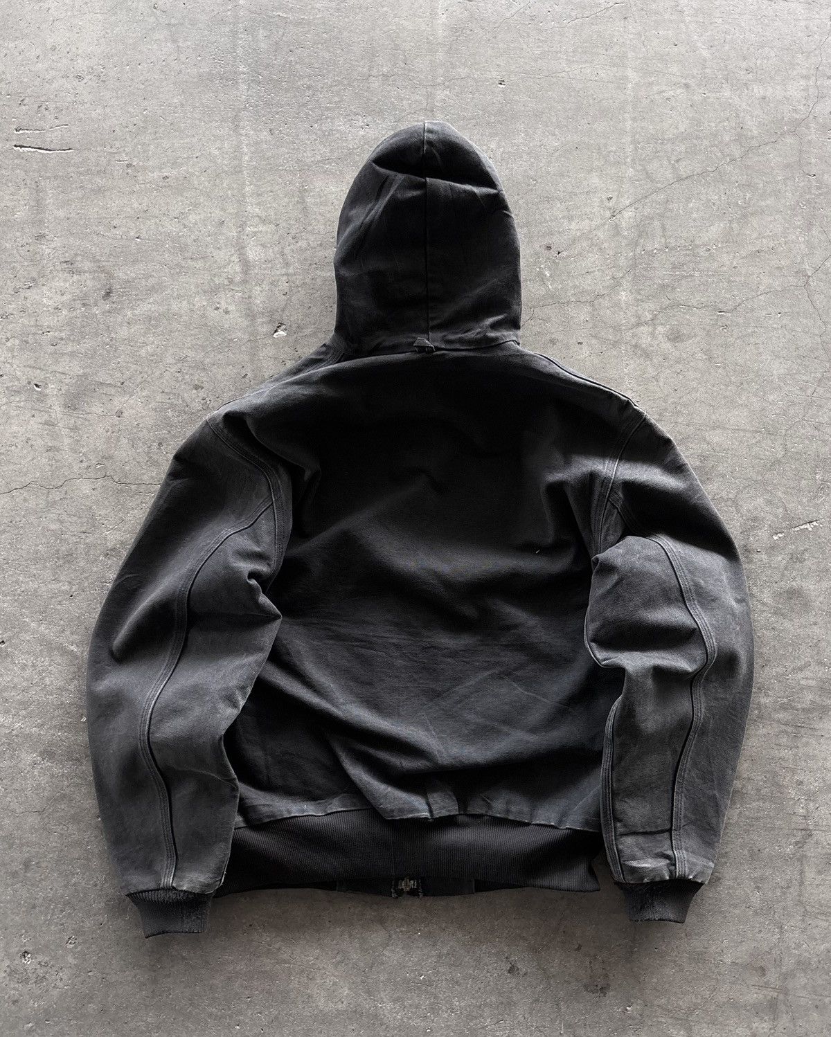 Carhartt 90s J03BLK Carhartt Active Faded Black Jacket Size US L / EU 52-54 / 3 - 9 Thumbnail