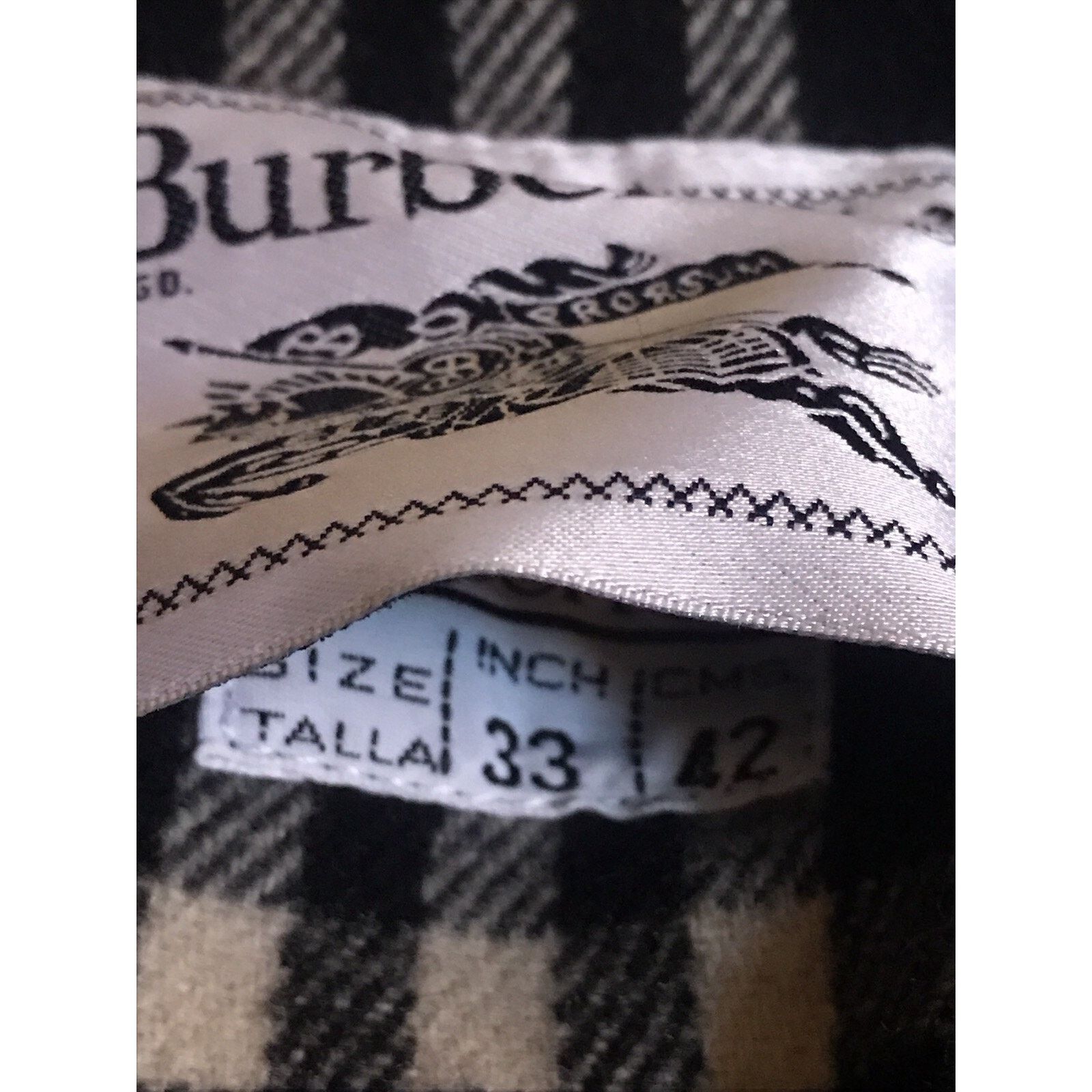 Burberry Vintage burberry coat hooded wool nova check blue navy women Size M / US 6-8 / IT 42-44 - 11 Thumbnail