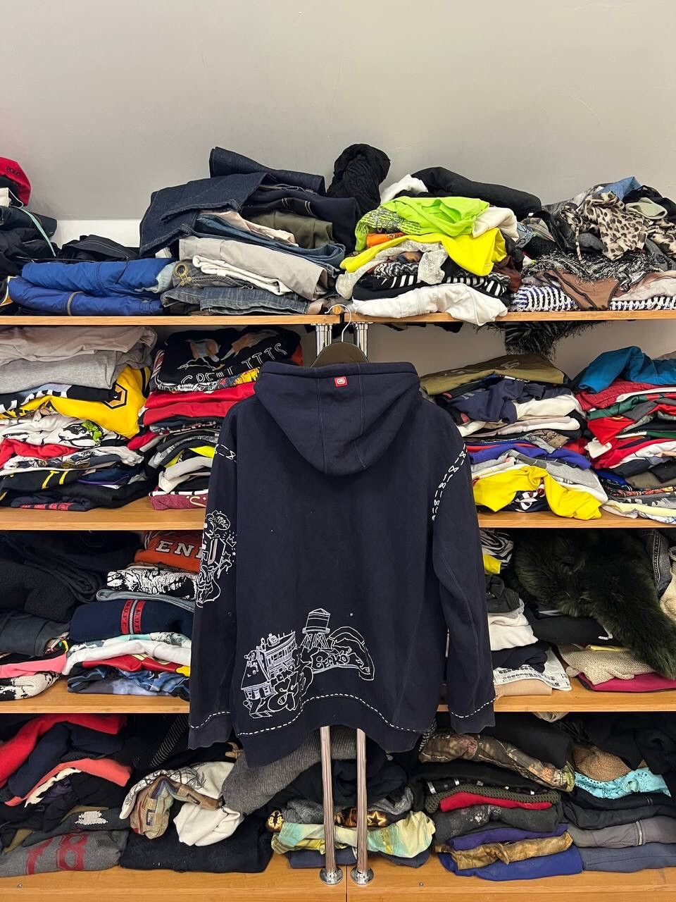Ecko Unltd. × Japanese Brand Crazy Y2K Ecko Unltd. Zip-Up Hoodie Size US L / EU 52-54 / 3 - 10 Thumbnail
