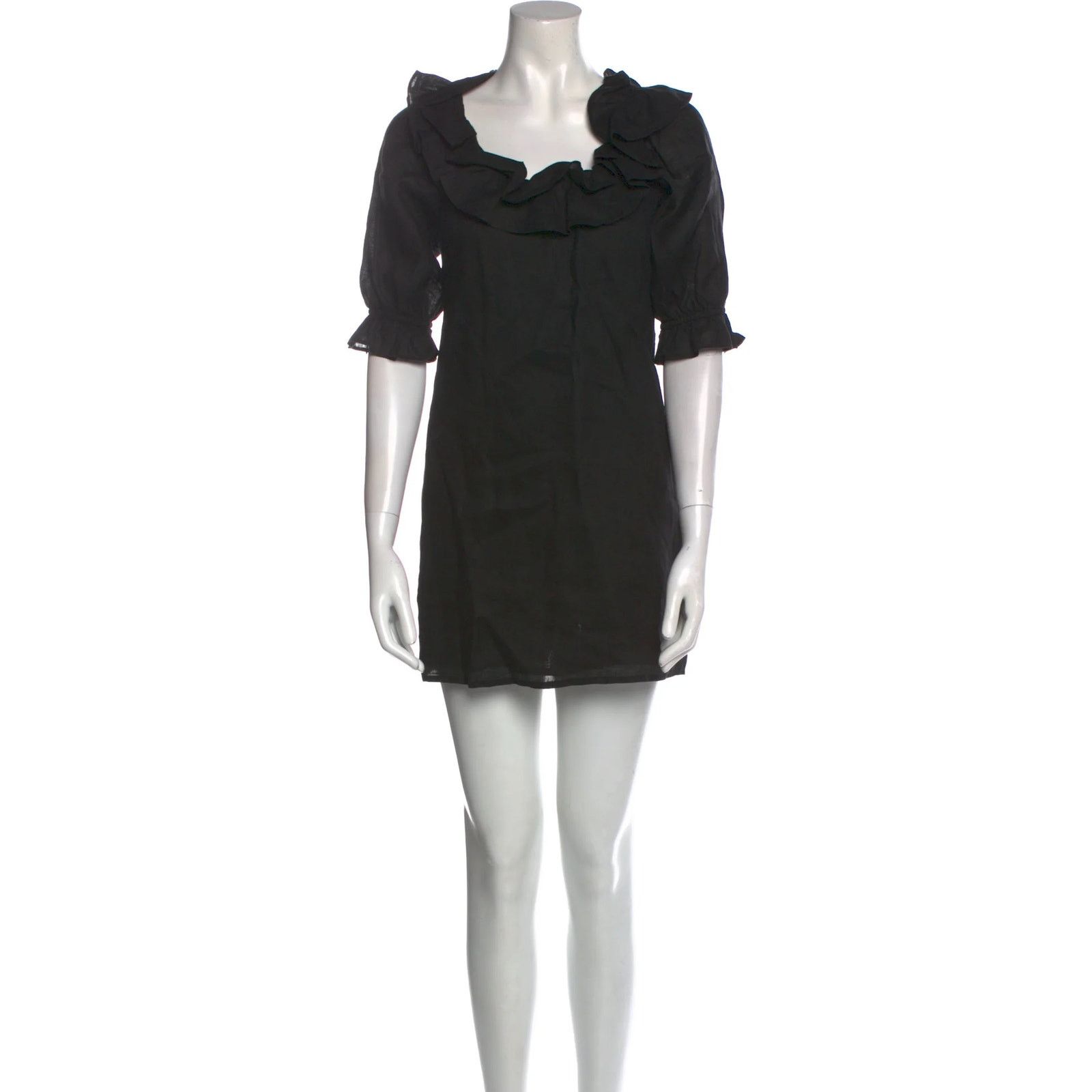 Reformation Reformation Cowl Neck Mini Dress - Size XS Size XS / US 0-2 / IT 36-38 - 1 Thumbnail