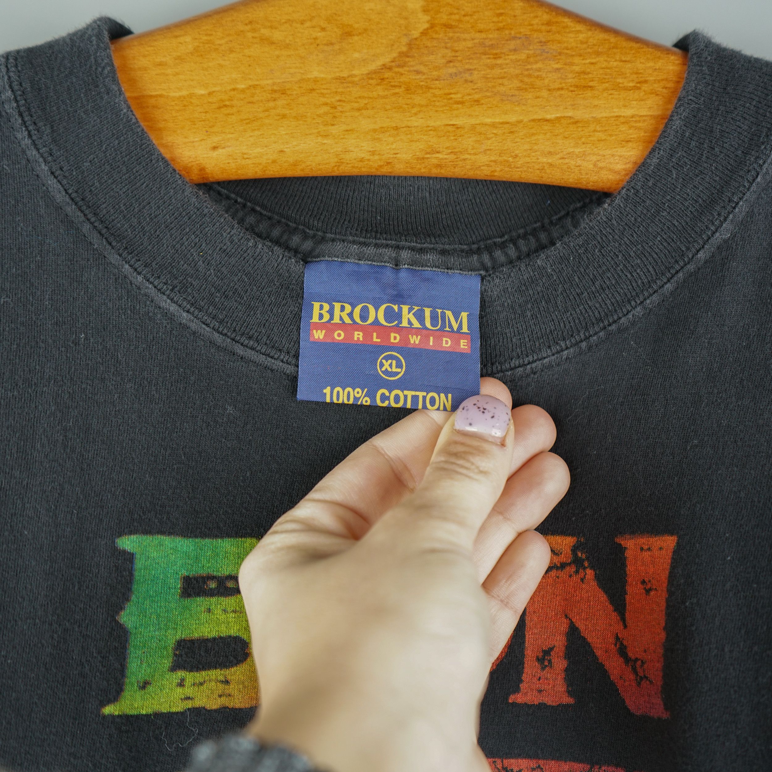 Band Tees × Vintage Vintage 1994 Bon Jovi T-Shirt Cross Road Tour Size US XL / EU 56 / 4 - 4 Thumbnail