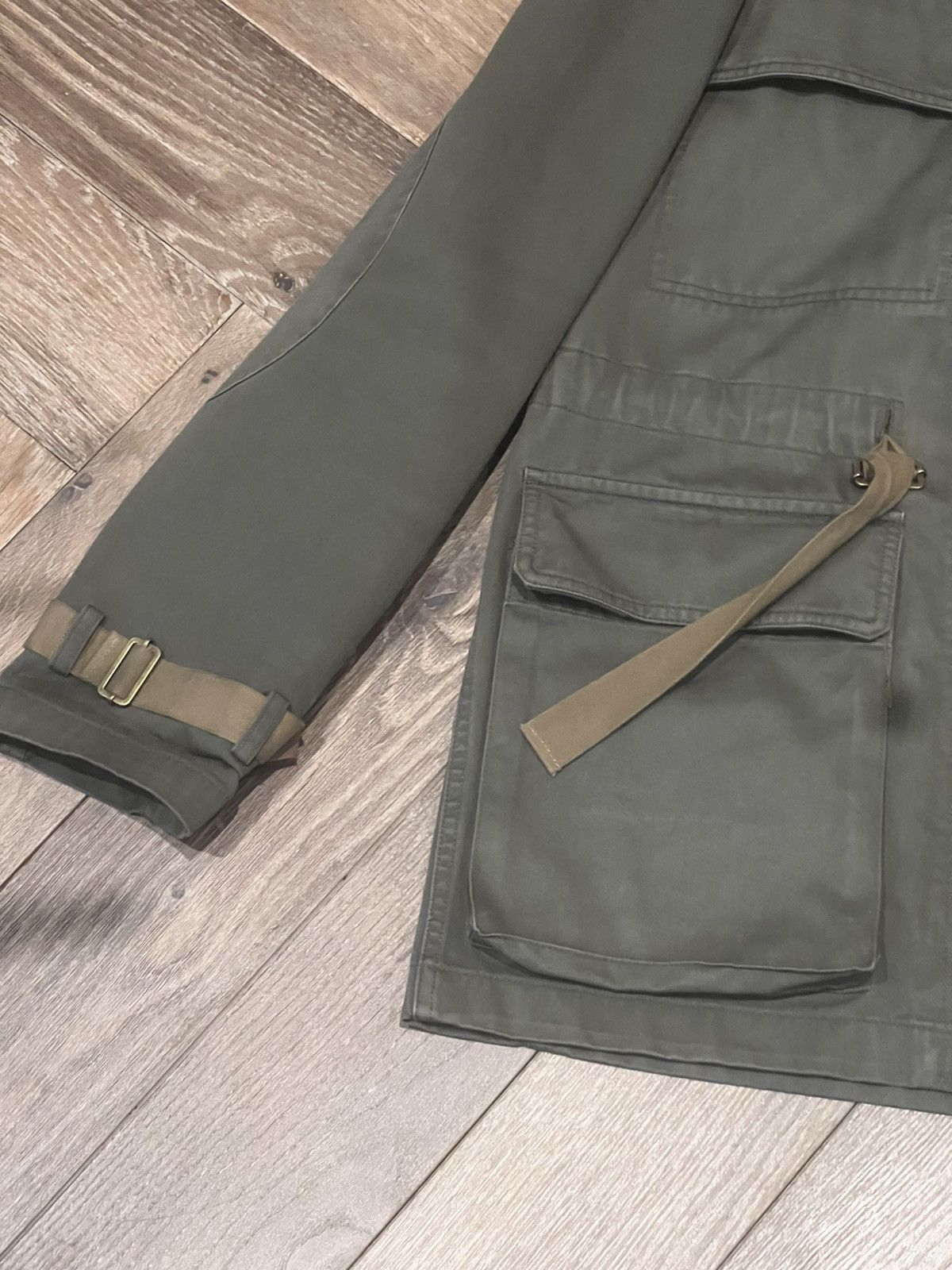 Theory Oversized olive green Jackie ties at the waistline Size L / US 10 / IT 46 - 10 Thumbnail