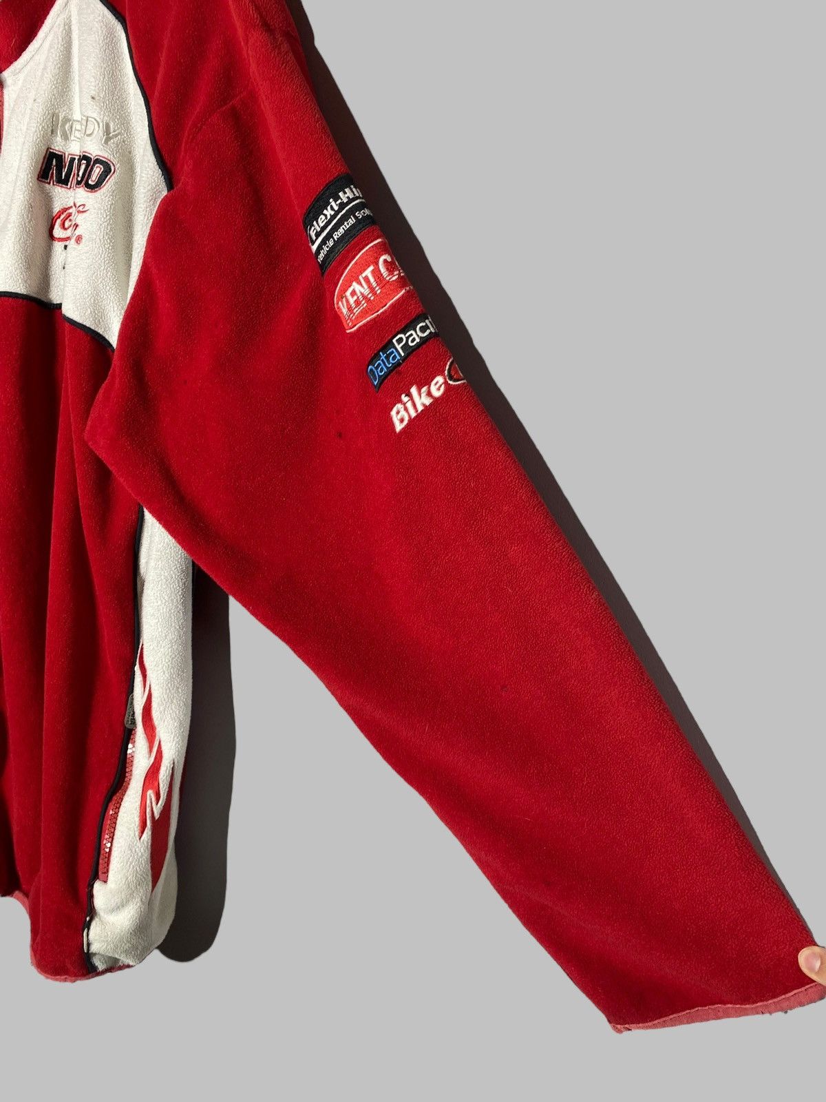 Yamaha Y2K VINTAGE YAMAHA RACING MOTO COCA COLA FLEECE JACKET Size US XL / EU 56 / 4 - 22 Thumbnail