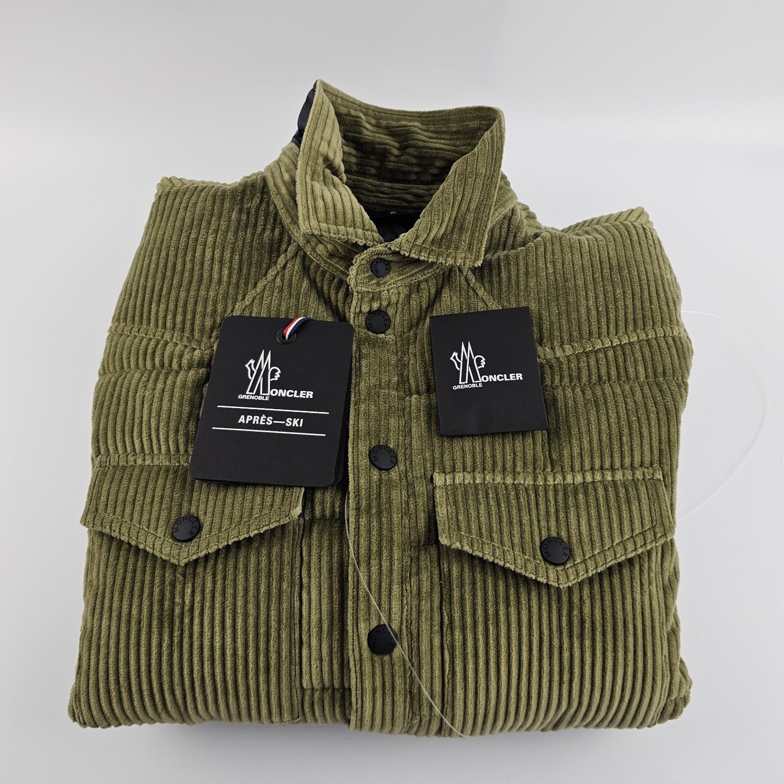 MONCLER GRENOBLE Gelt $1690 Men's Green Down Jacket New 4