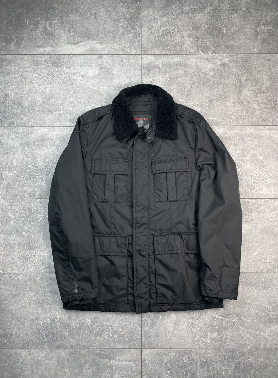 Prada Prada Art. SGV442 Mat. JZI Ultra Lightweight Tech Jacket