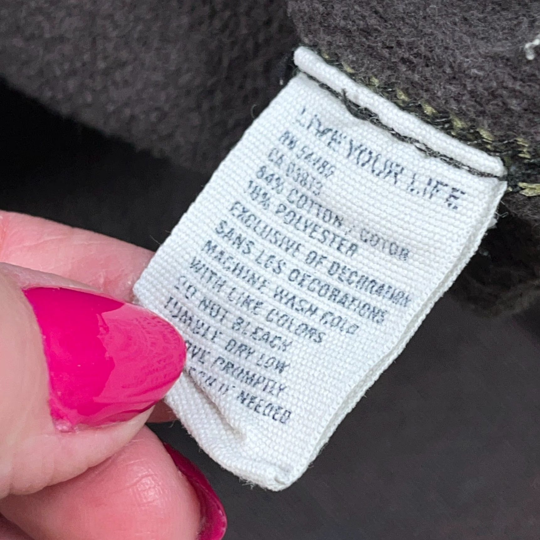 American Eagle Outfitters VINTAGE American Eagle Outfitters Hoodie Women XL Brown Full Zip Jacket Sun Faded Worn Size XL / US 12-14 / IT 48-50 - 6 Thumbnail