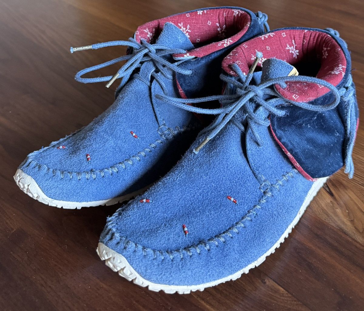 Visvim Visvim FBT Blue Suede Sneakers Size US 8 / EU 41 - 7 Thumbnail