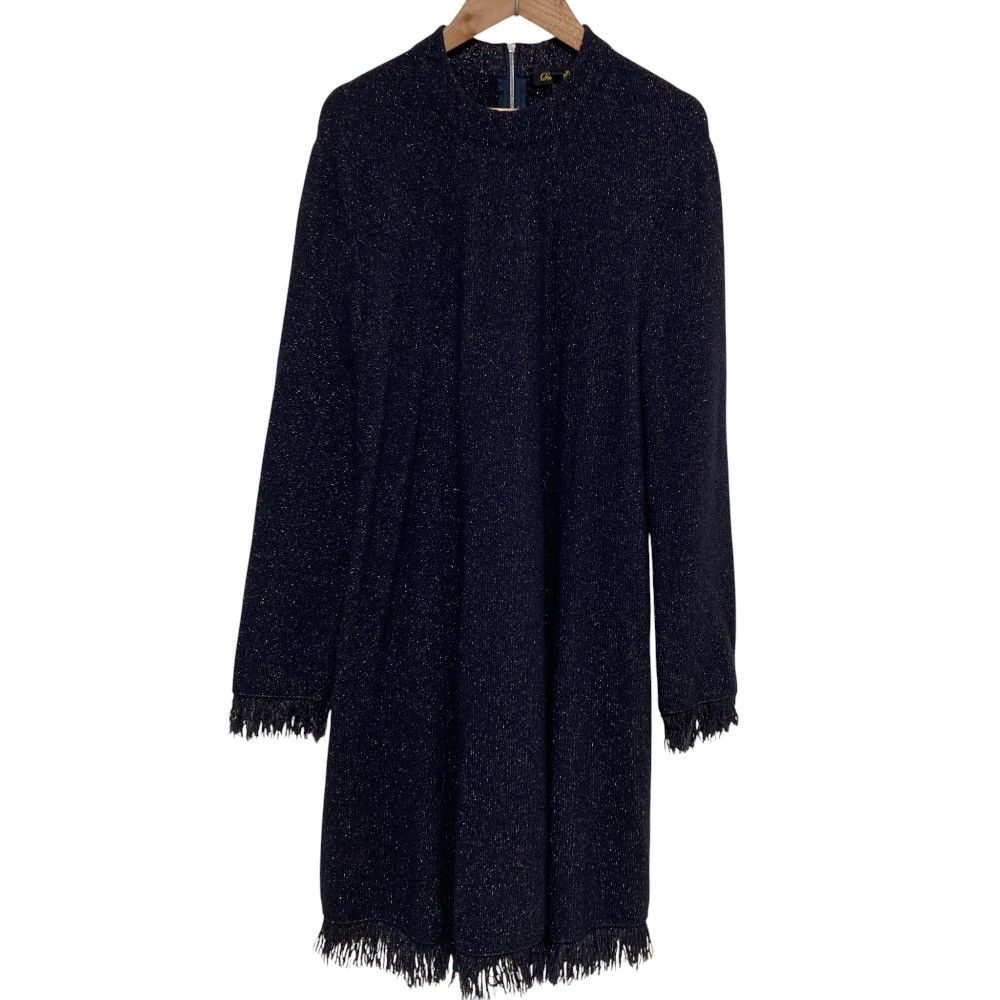 Other Other Drawer Lame Milano Fringe Dress Others Dresses 6526-299-0875 DUTY FREE for USA Size ONE SIZE - 1 Thumbnail