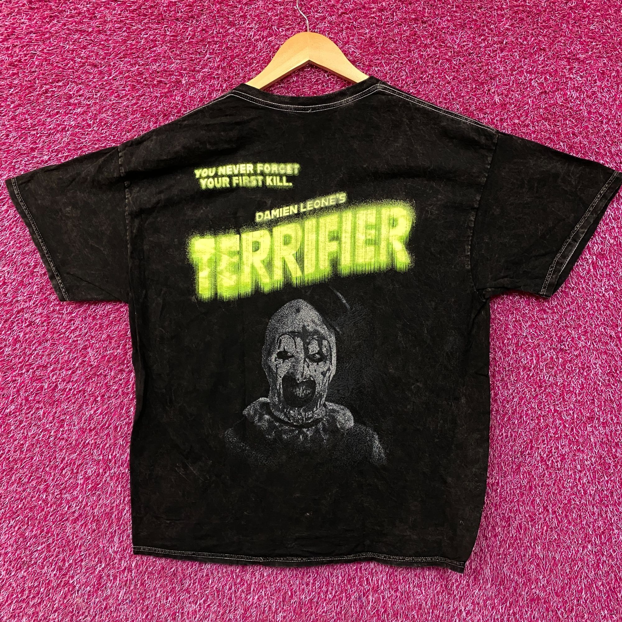 Ripple Junction Bloody Disgusting x Terrifier Art the Clown Neon Horror T-Sh Size US XL / EU 56 / 4 - 1 Thumbnail
