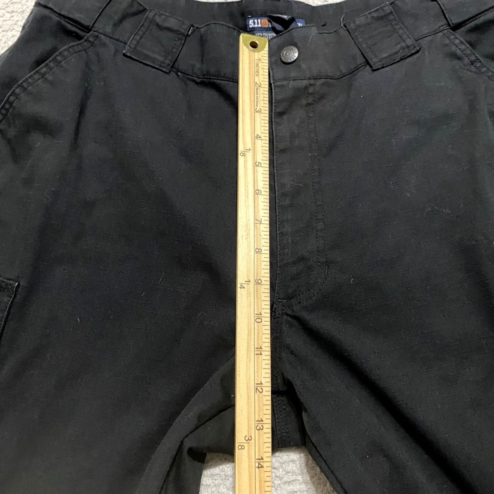 Vintage 5.11 Tactical Womens XL Pants Black Cargo Ripstop Utility Hiking Covert Ladies Regular 31in Inseam Cotton Polyester Size 40" / US 18 - 6 Thumbnail