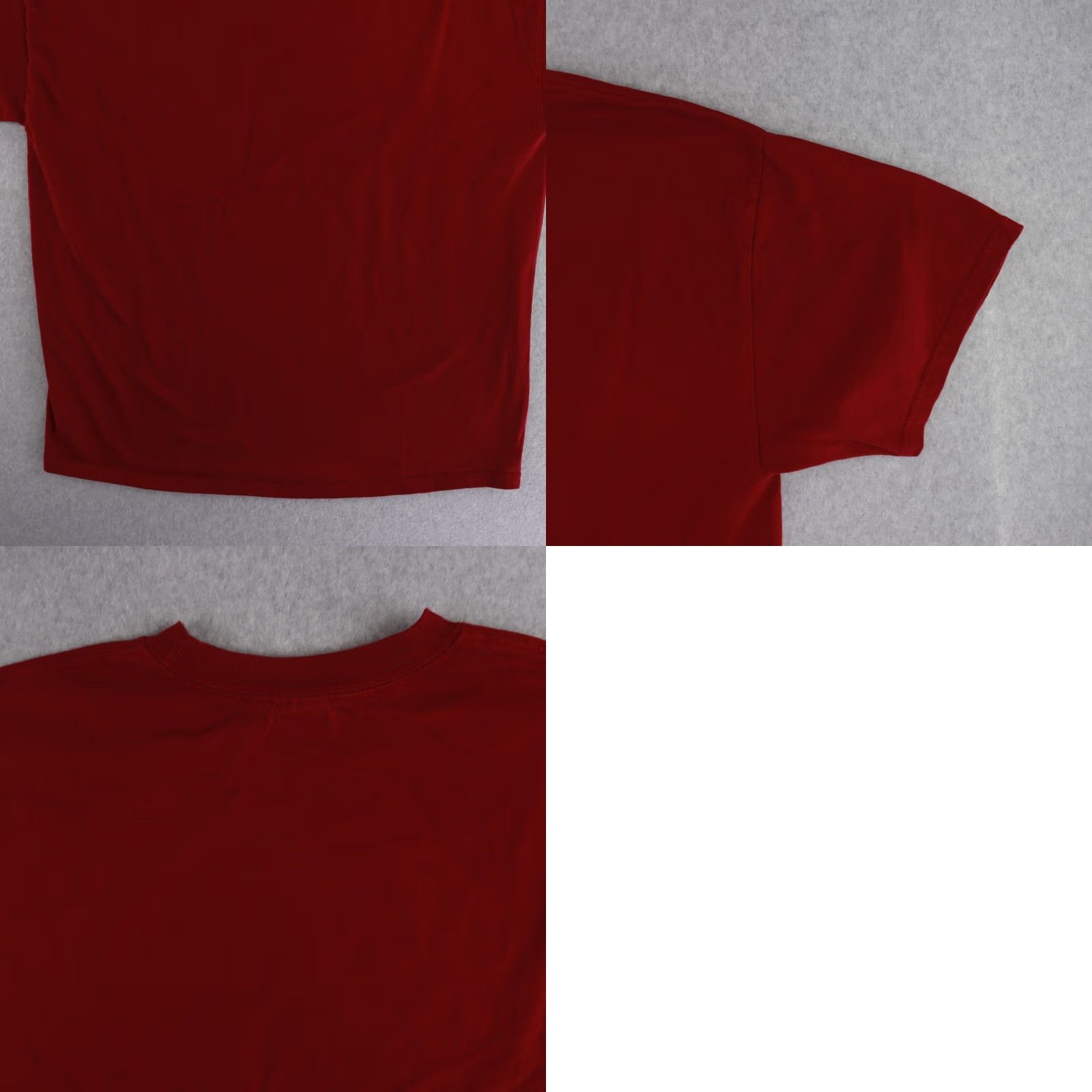 Hanes VINTAGE Hanes Beefy-T Peace Fingers Logo TM Graphic Adult XL T-Shirt Red Mens Size US XL / EU 56 / 4 - 9 Thumbnail
