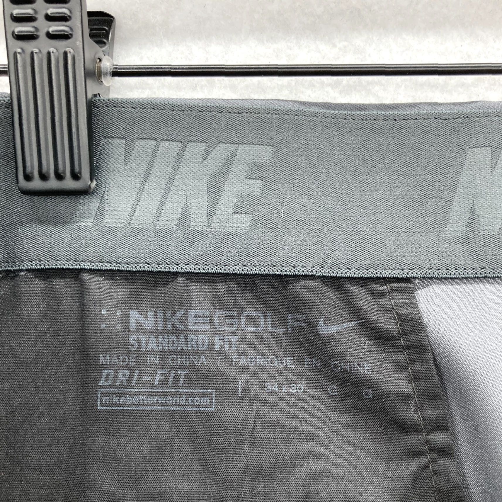 Nike Nike Golf Pants Mens 34x30 Gray Dri-FIT Standard Fit Stretch Active Performance Pants Size US 34 / EU 50 - 4 Thumbnail