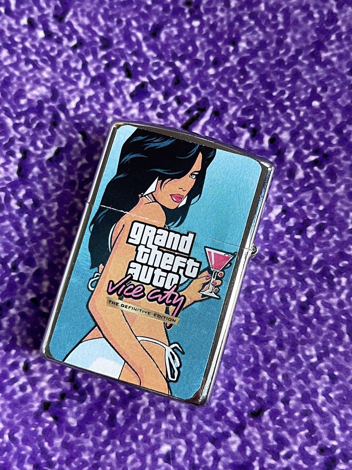 Vintage L WORK 2 lighters two side Girl GTA. BUNDLE DEAL 2 item Size ONE SIZE - 2 Thumbnail