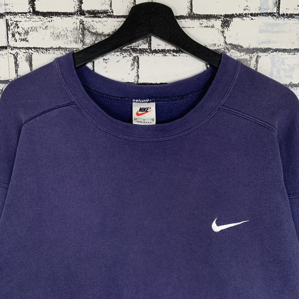 Designer × Nike × Vintage Vintage Nike Small Logo Sweatshirt Medium Saiz Size US M / EU 48-50 / 2 - 3 Thumbnail