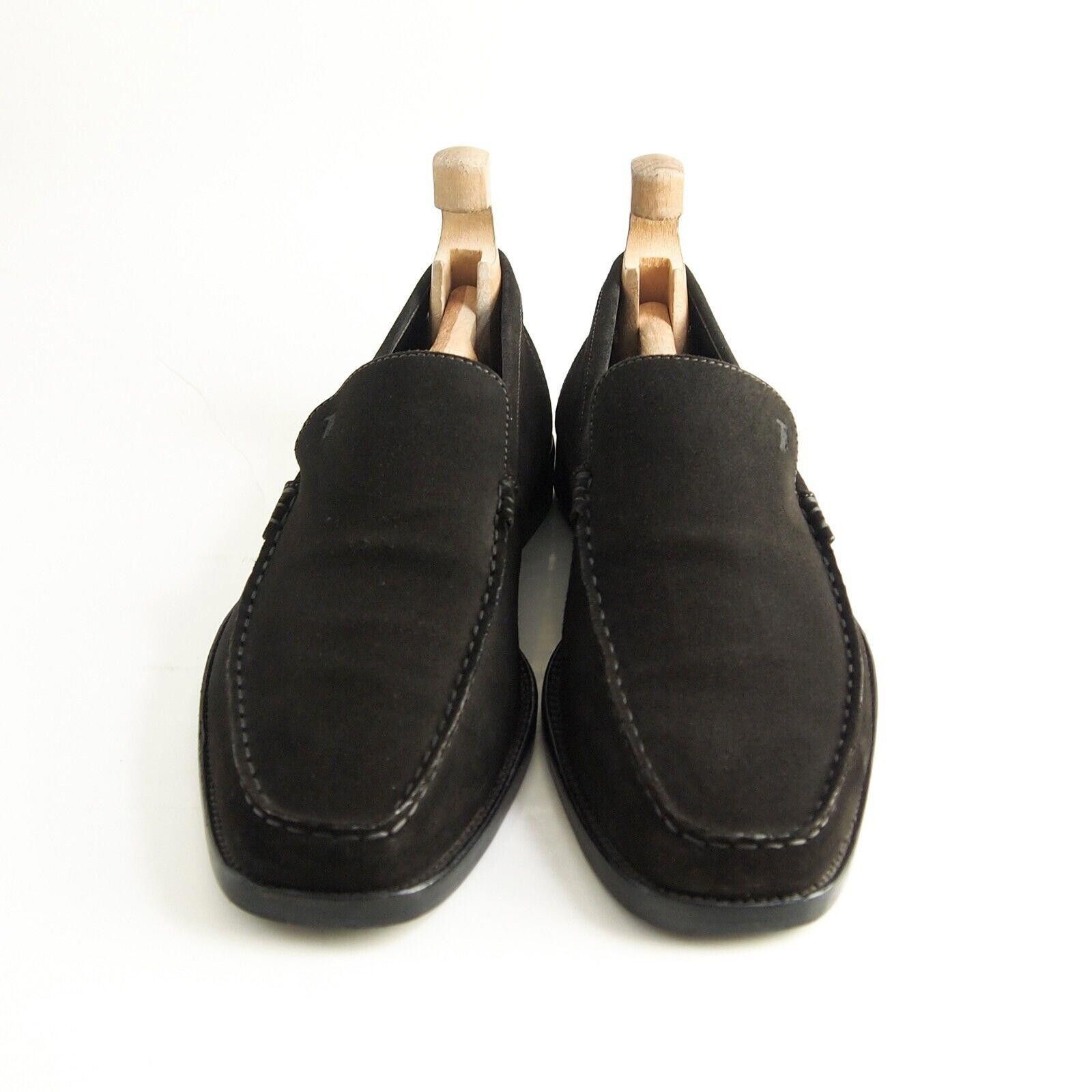 Tod's TOD's Moccasin Loafers Brown Suede Mens EU 43.5 US 10.5 Size US 10.5 / EU 43-44 - 3 Thumbnail