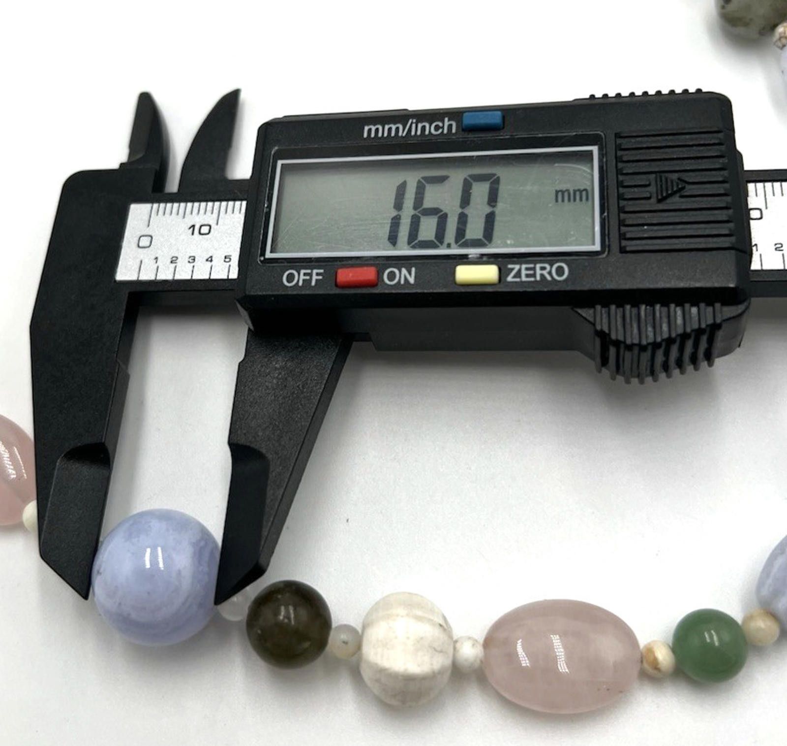 Other DTR Mine Finds Jay King Agate Jasper 925 Silver Necklace Size ONE SIZE - 3 Thumbnail