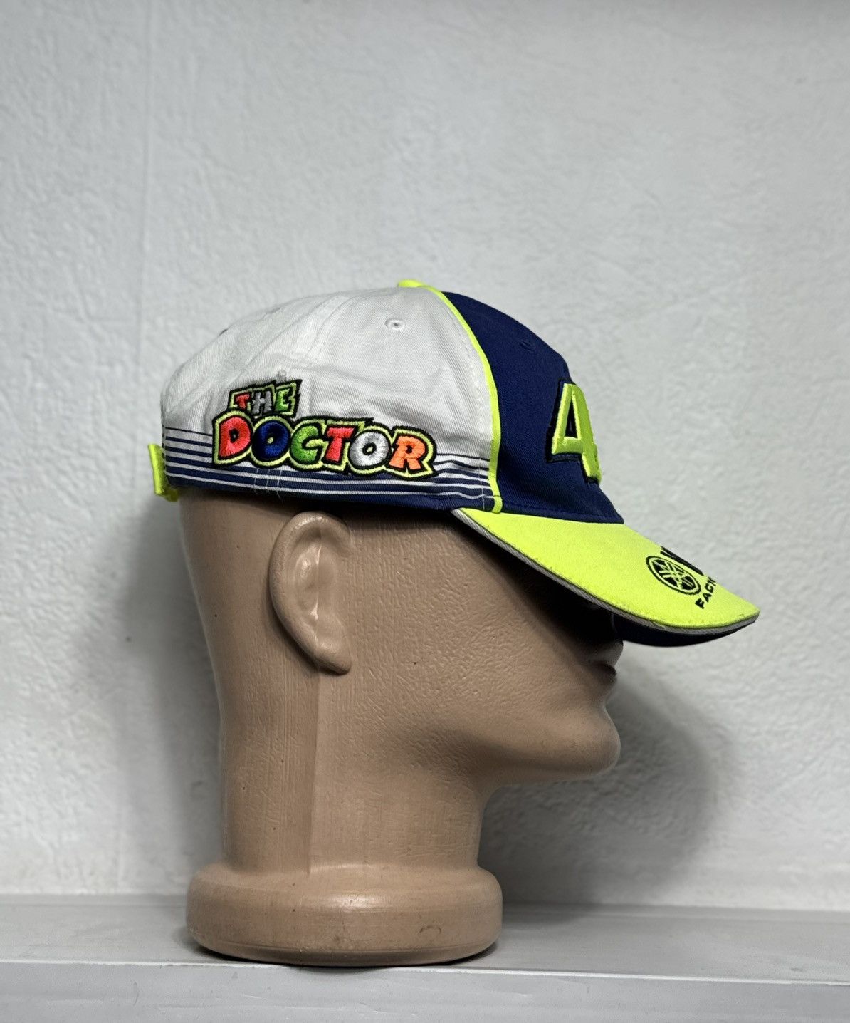 Yamaha Yamaha Valentino Rossi #46 The Doctor Racing Cap Size ONE SIZE - 2 Thumbnail