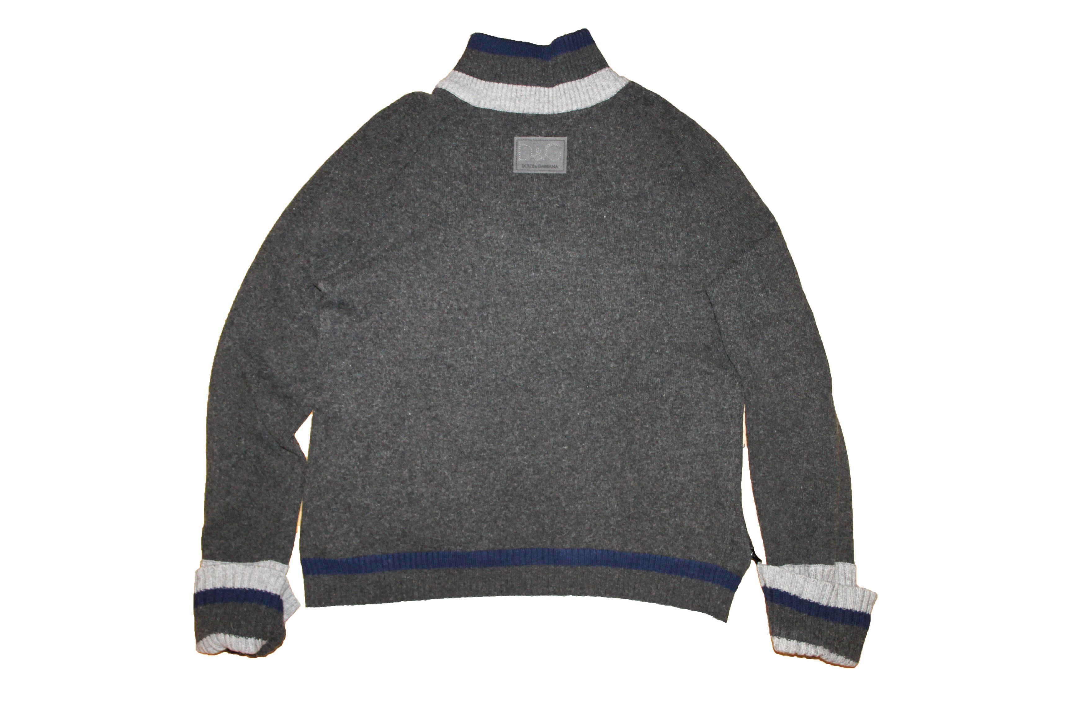 Dolce & Gabbana Dolce Gabbana Multi Zip Knit Sweater Size US M / EU 48-50 / 2 - 2 Thumbnail