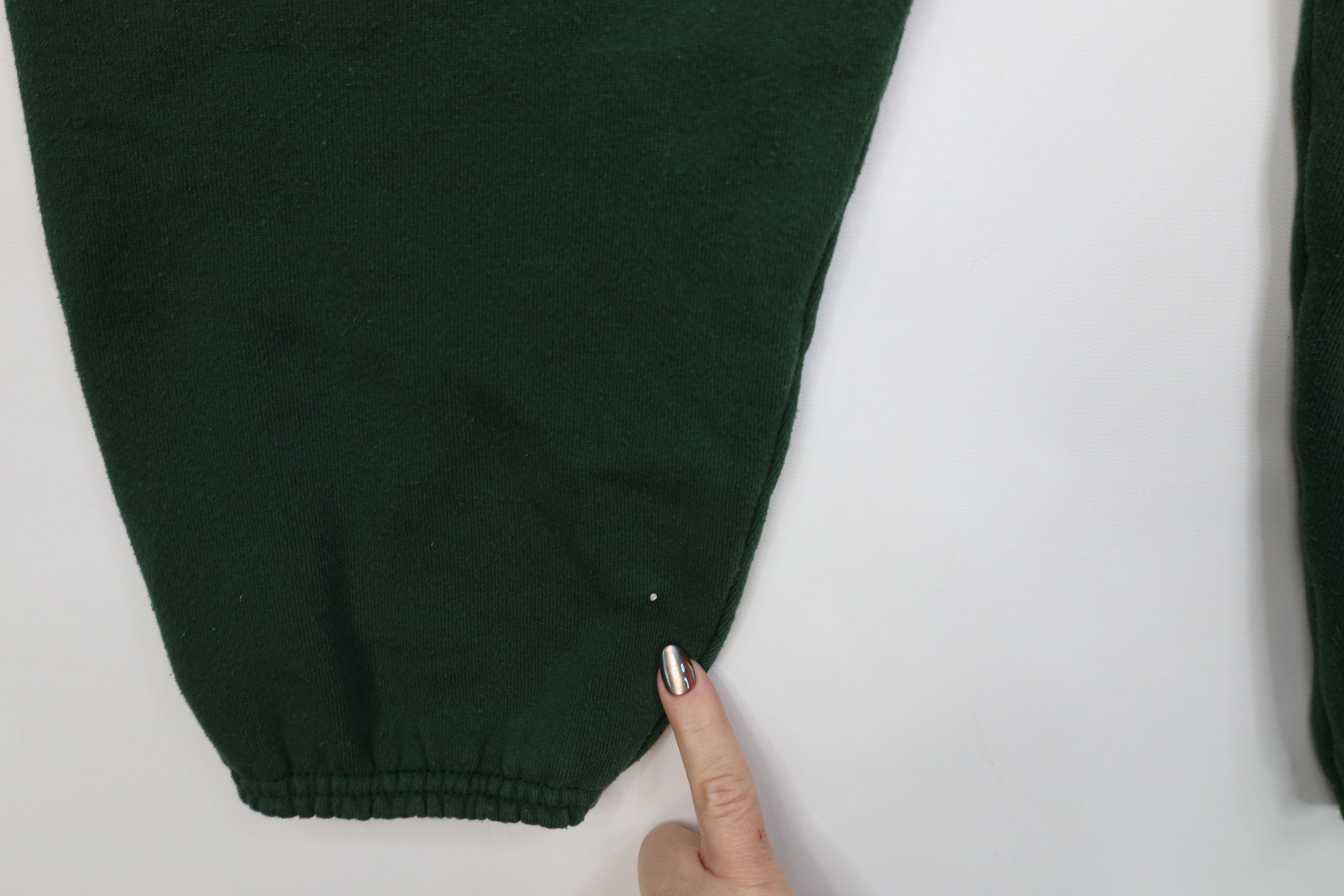 Vintage Vintage 90s Streetwear Heavy Sweatpants Joggers Green USA Size US 40 / EU 56 - 5 Thumbnail