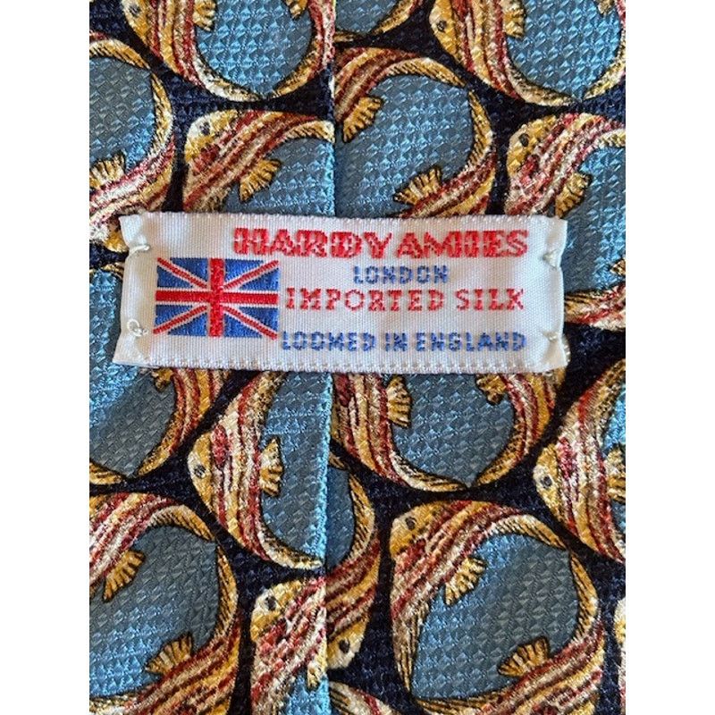 Hardy Amies Hardy Amies Silk Ties Set of 2 Geometric & Abstract Patterns Size ONE SIZE - 3 Thumbnail